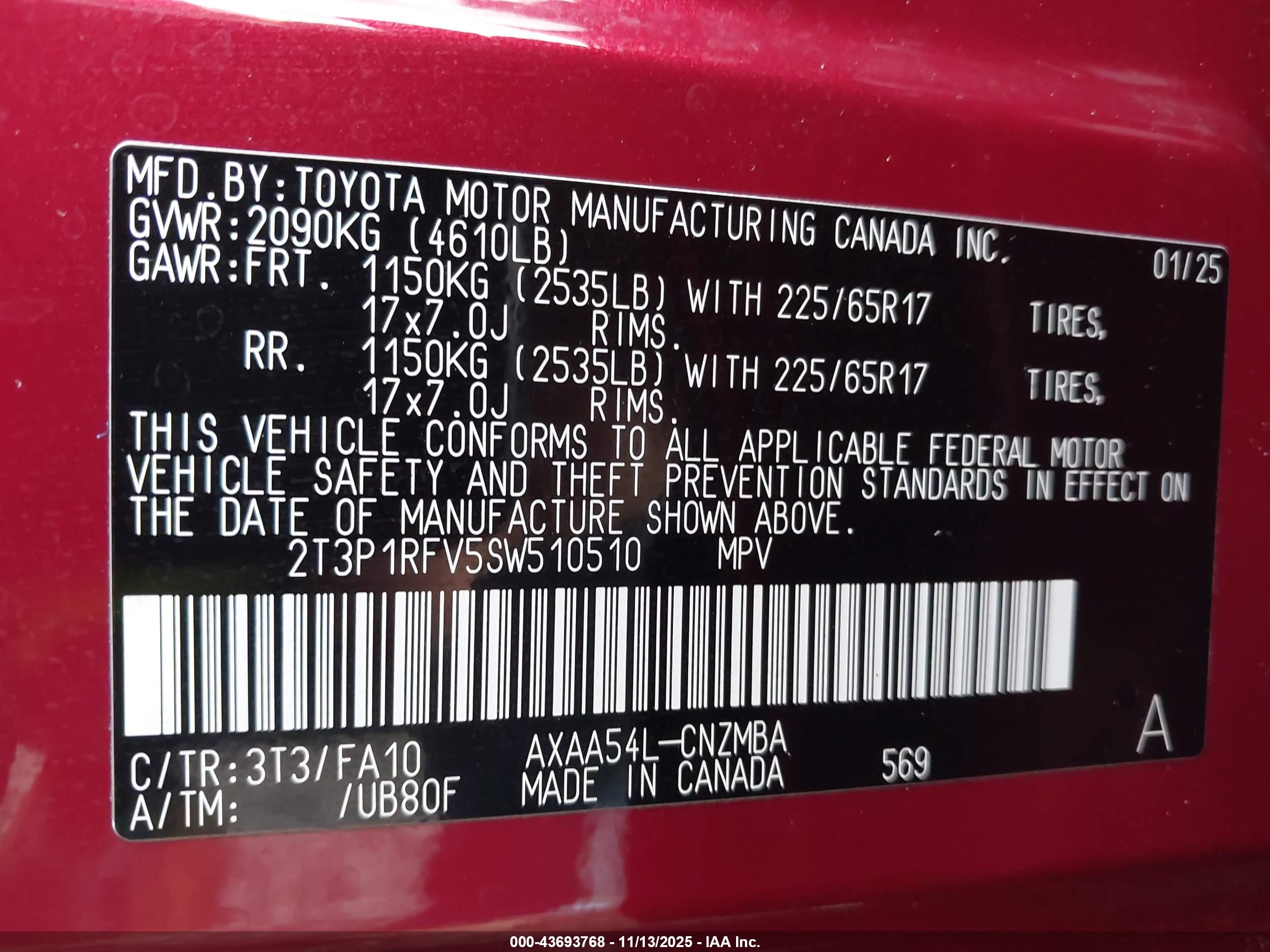 TOYOTA RAV4 image 9