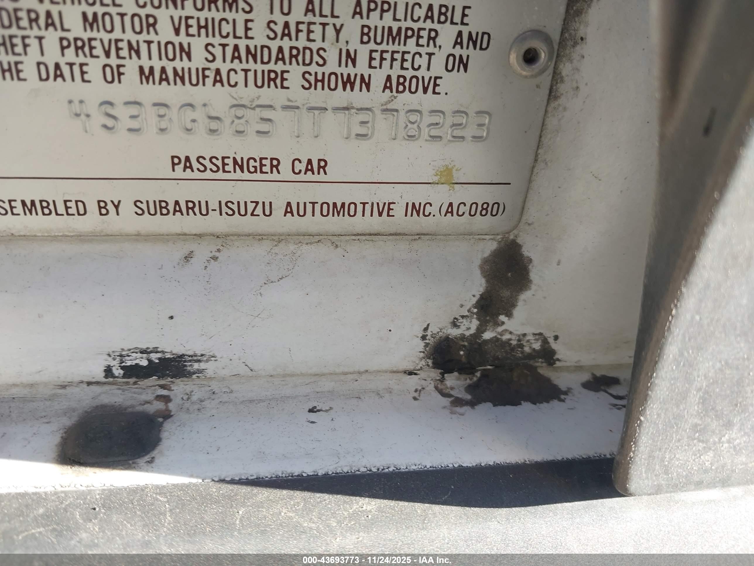 SUBARU LEGACY image 9