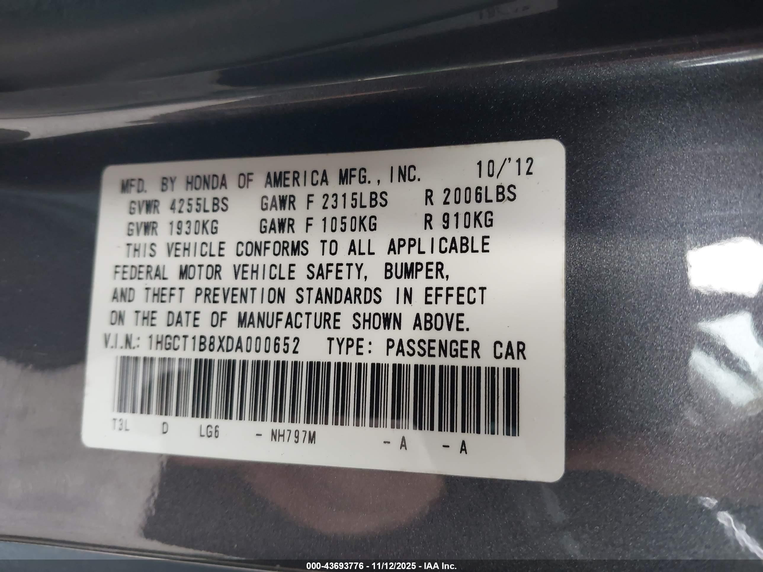 HONDA ACCORD image 9