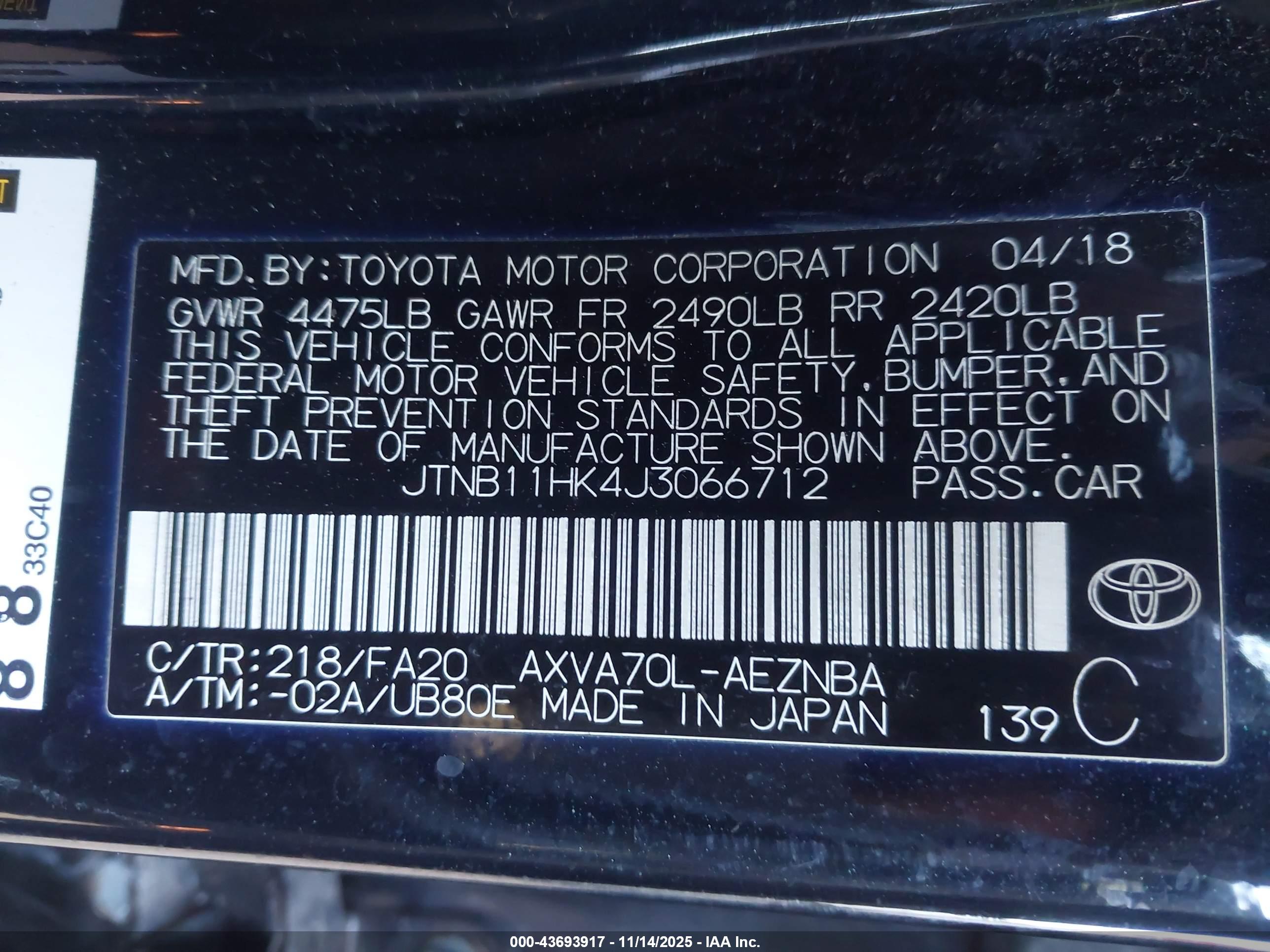 TOYOTA CAMRY image 9