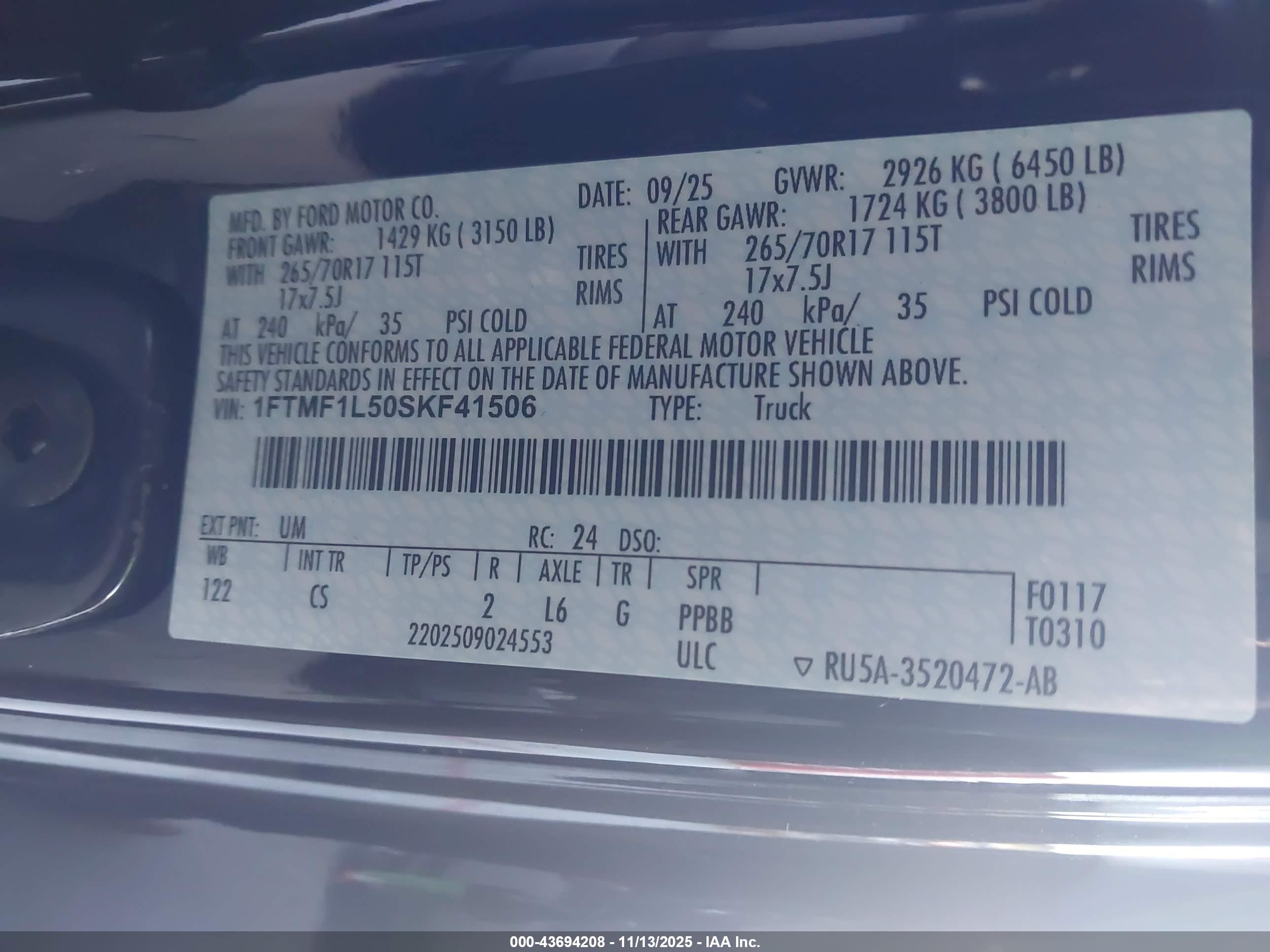 FORD F-150 image 9
