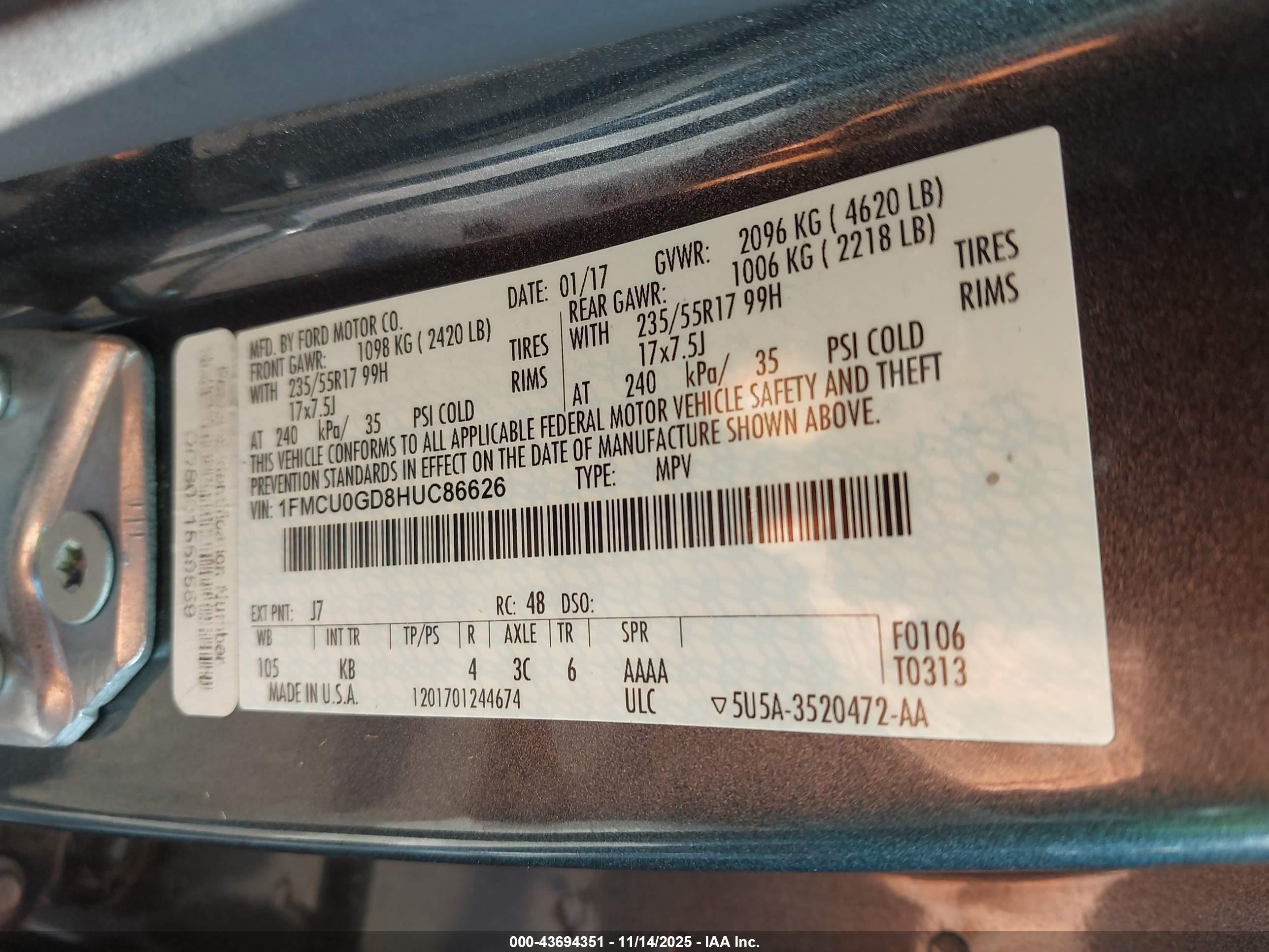 FORD ESCAPE image 9