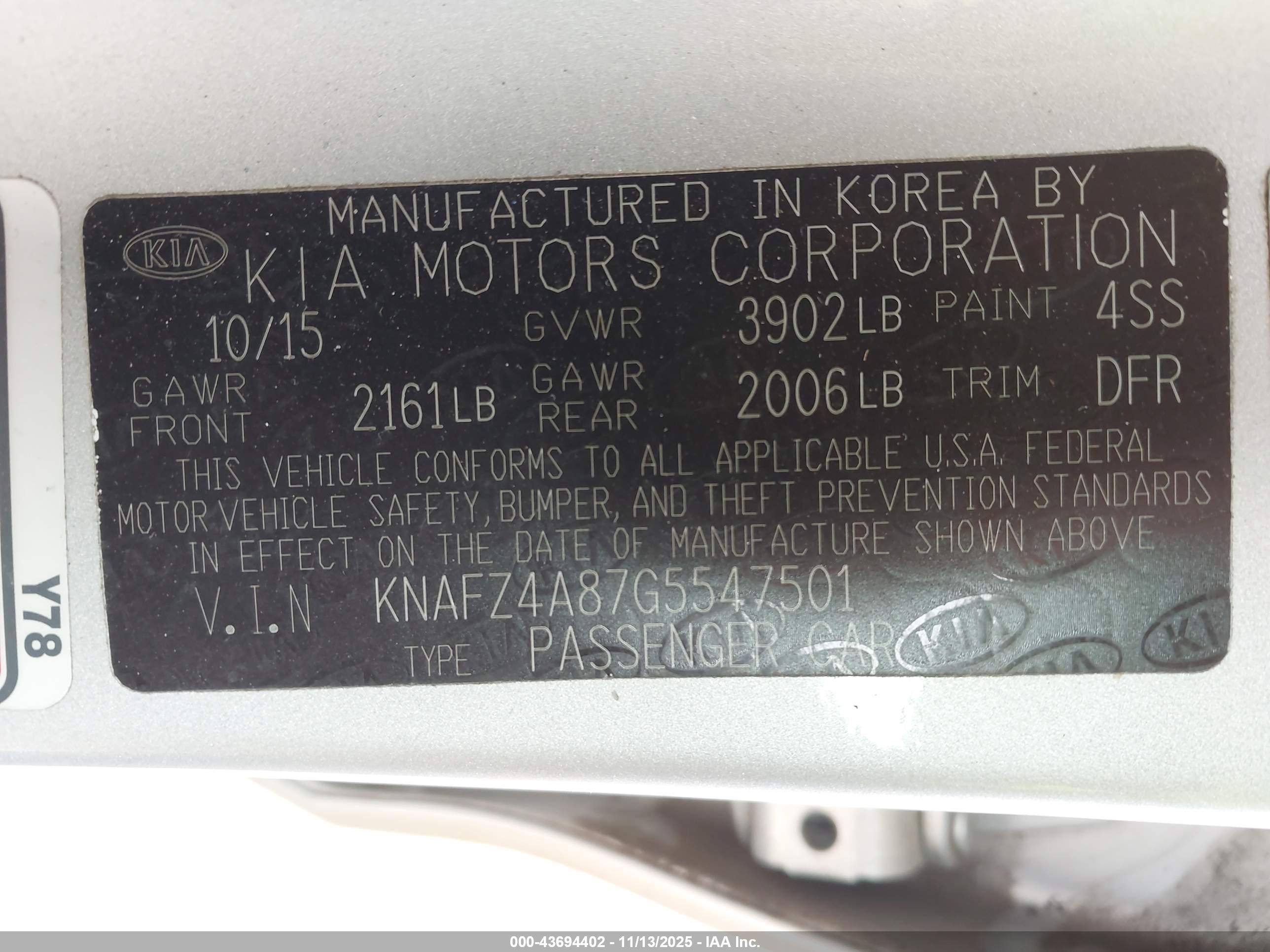 KIA FORTE image 9