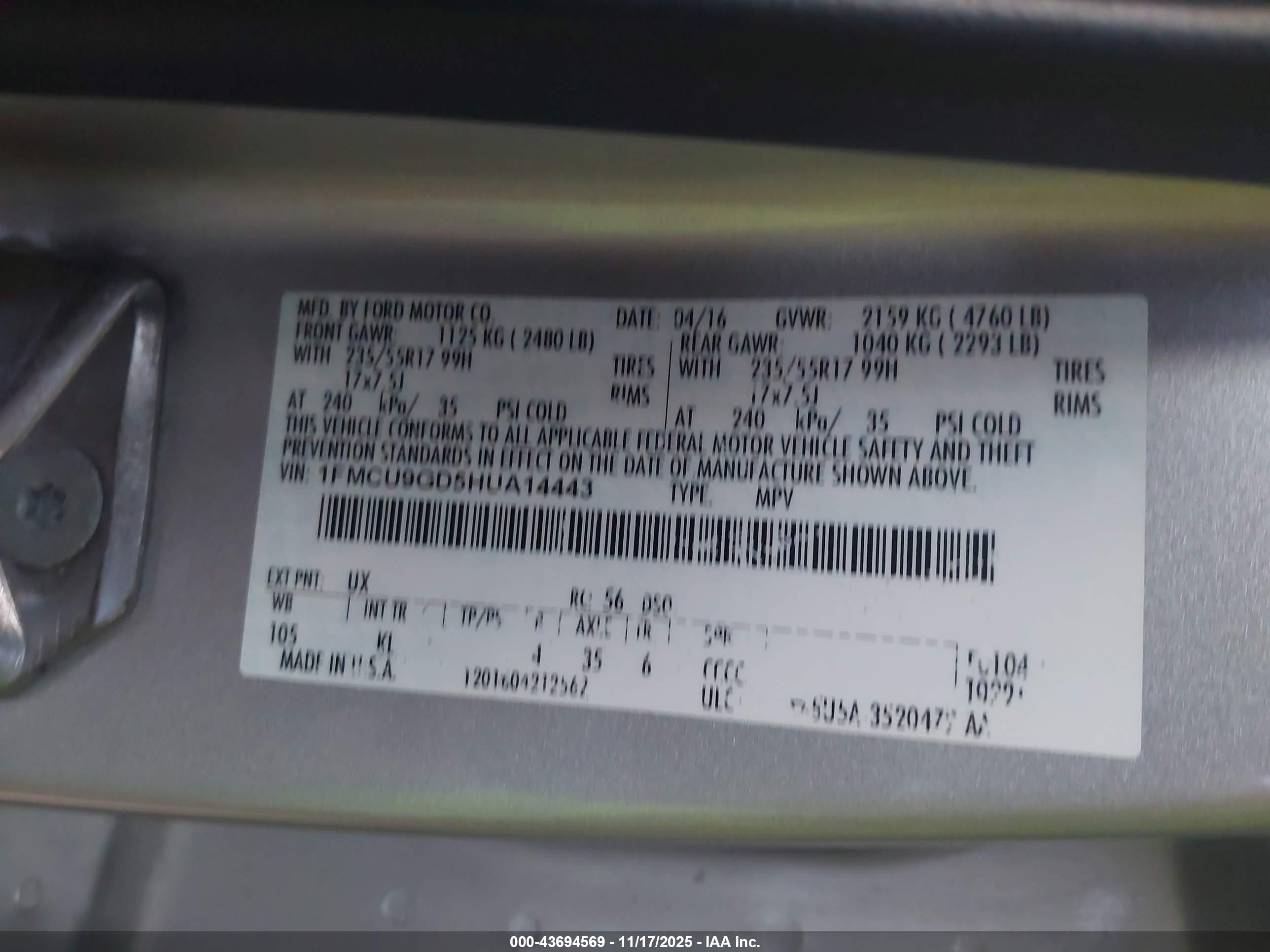 FORD ESCAPE image 9