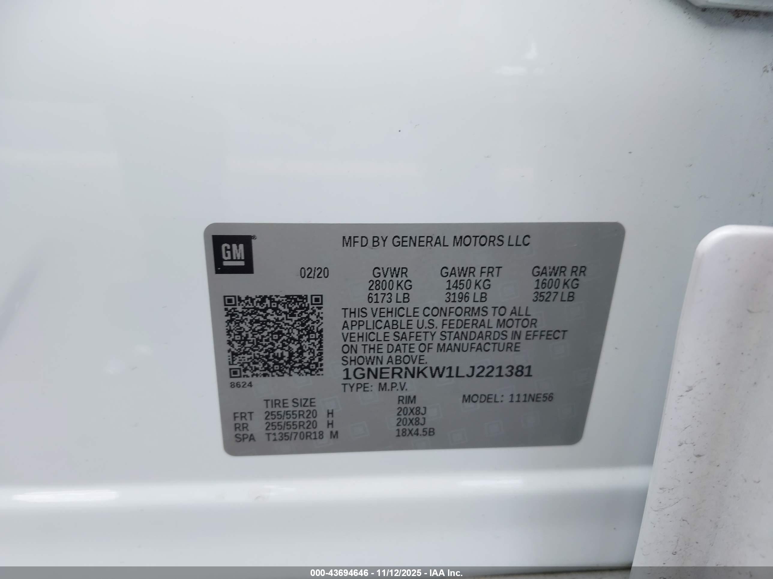 CHEVROLET TRAVERSE image 9