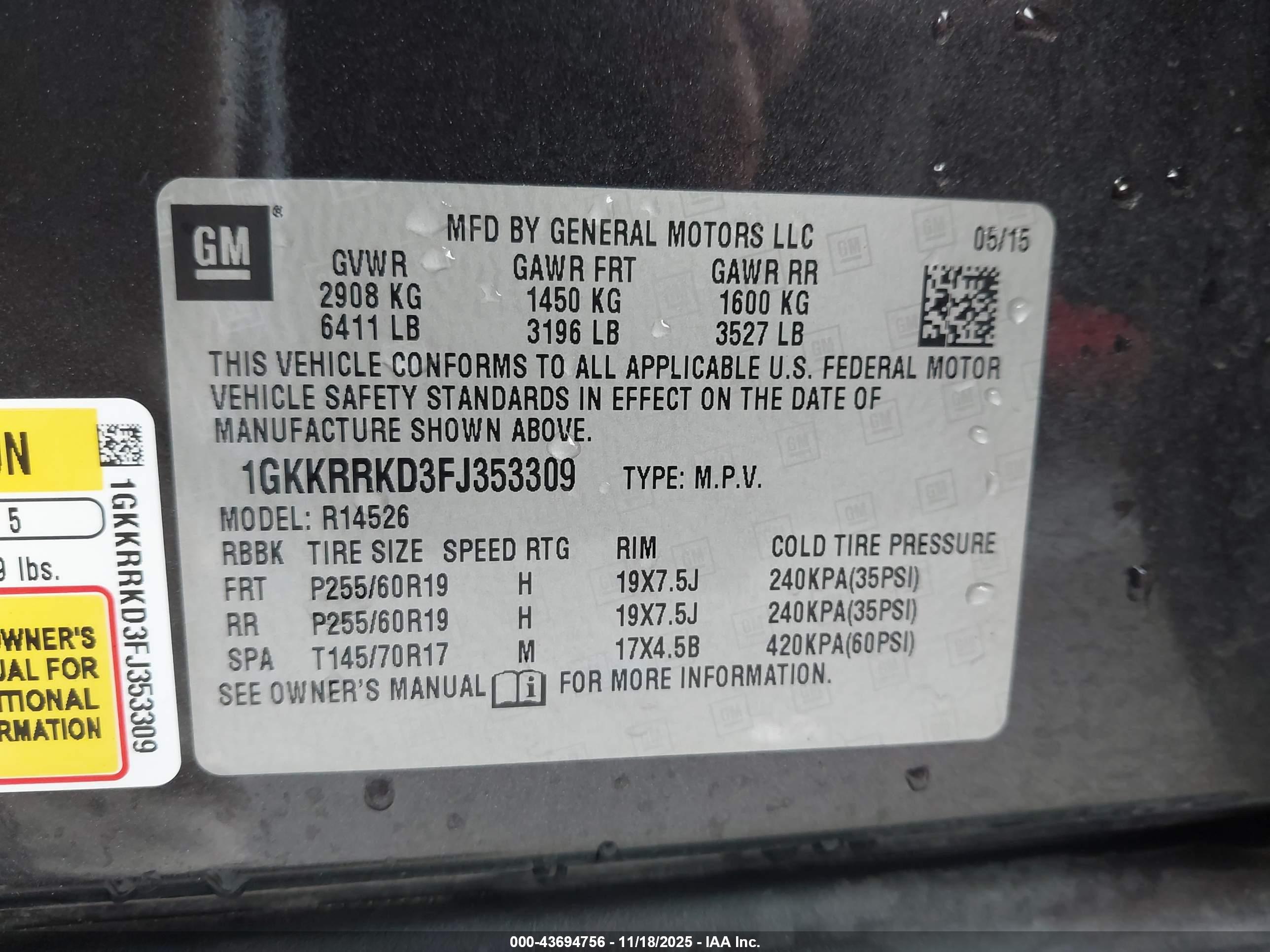 GMC ACADIA image 9