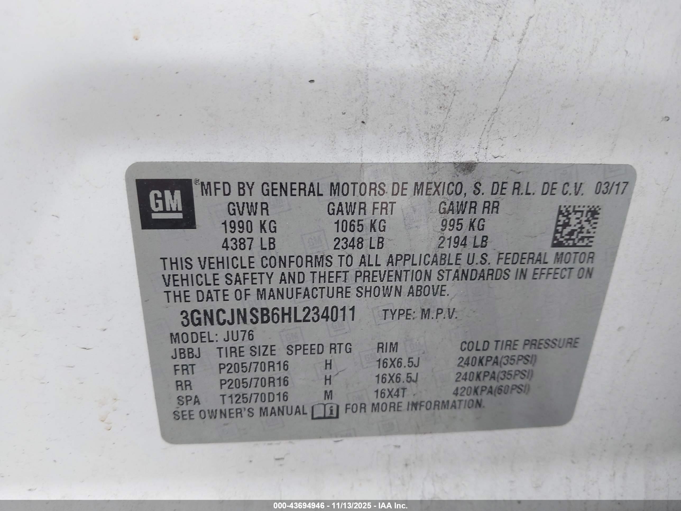 CHEVROLET TRAX image 9