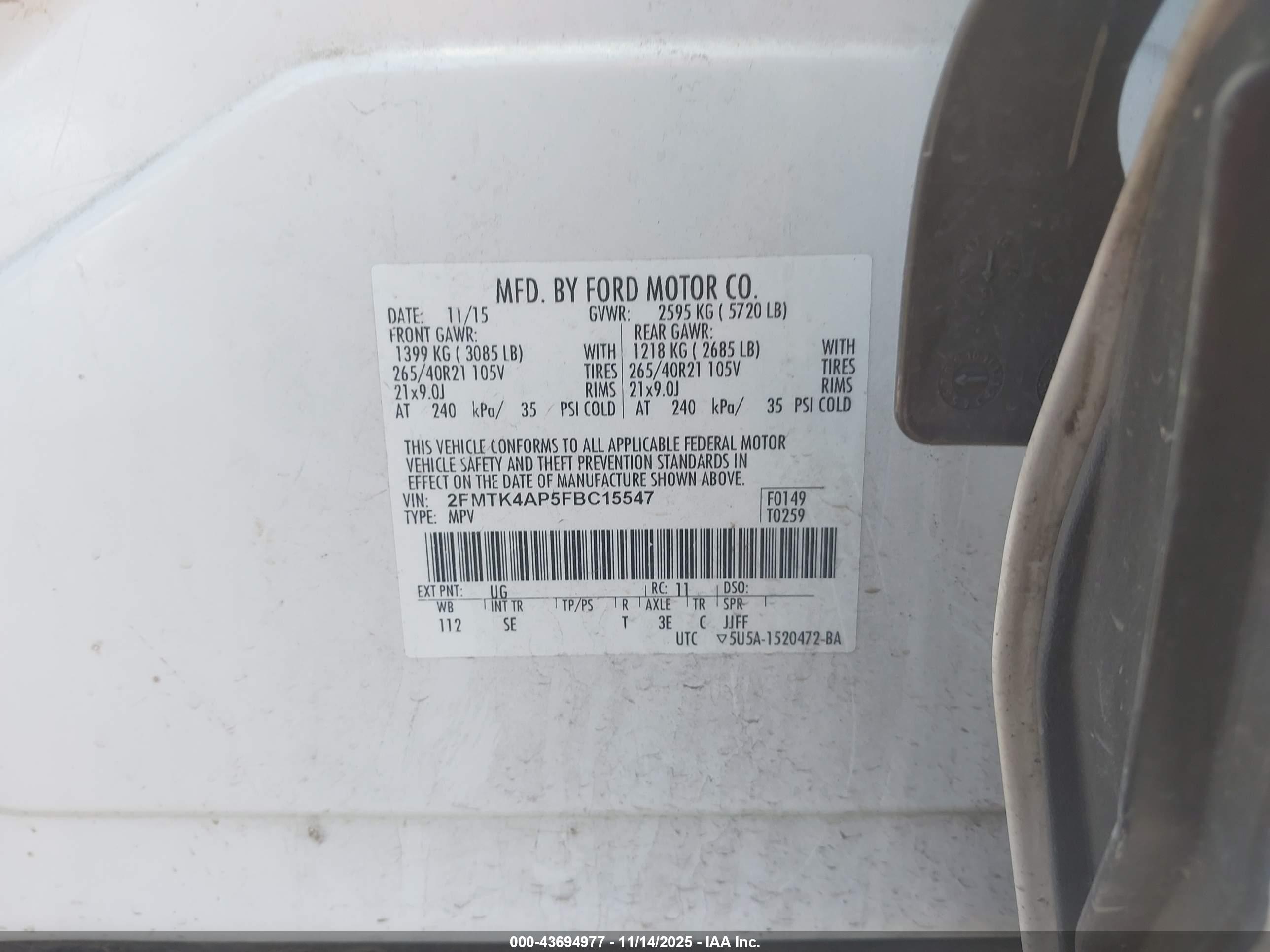 FORD EDGE image 9