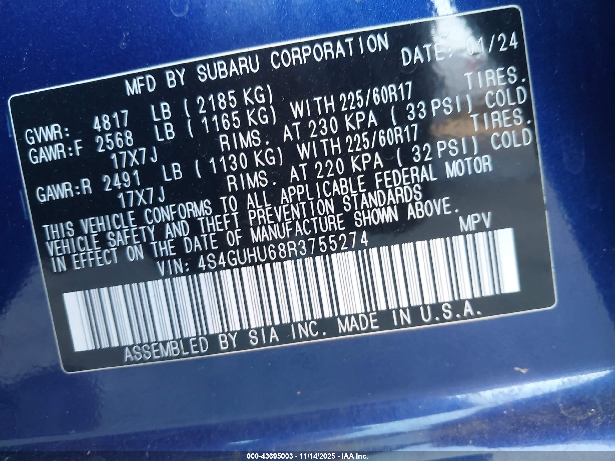SUBARU CROSSTREK image 9