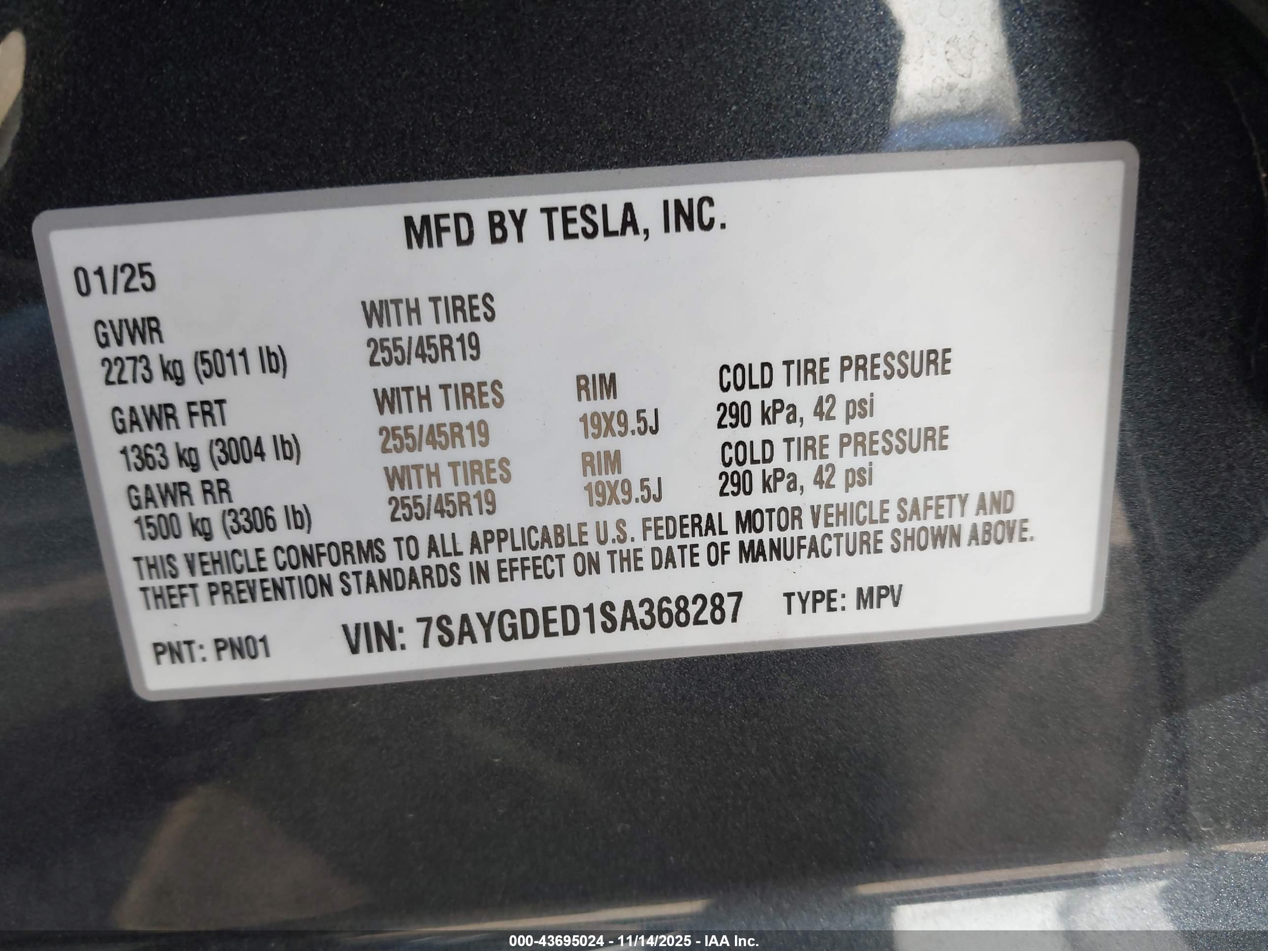 TESLA MODEL image 9