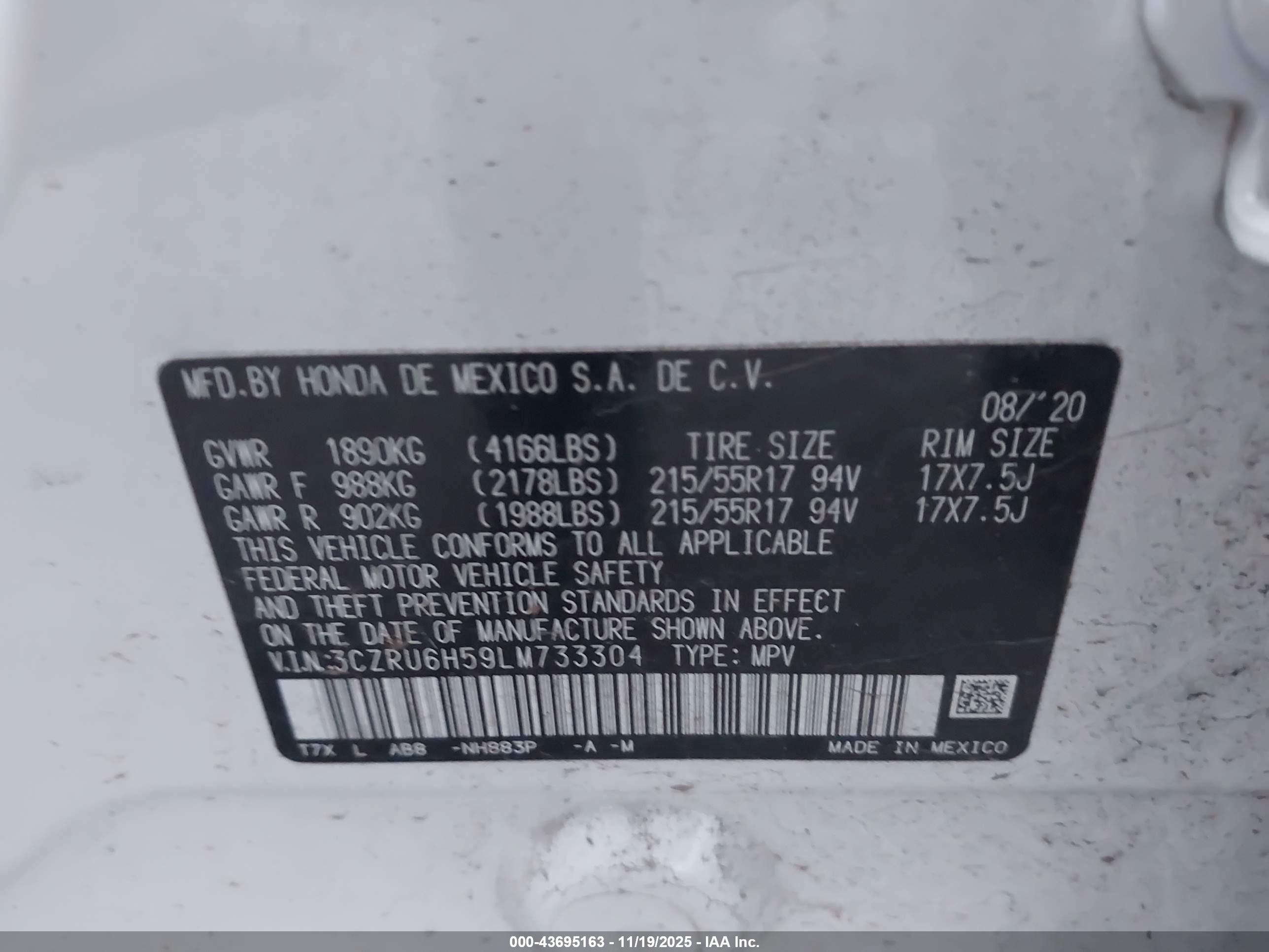 HONDA HR-V image 9
