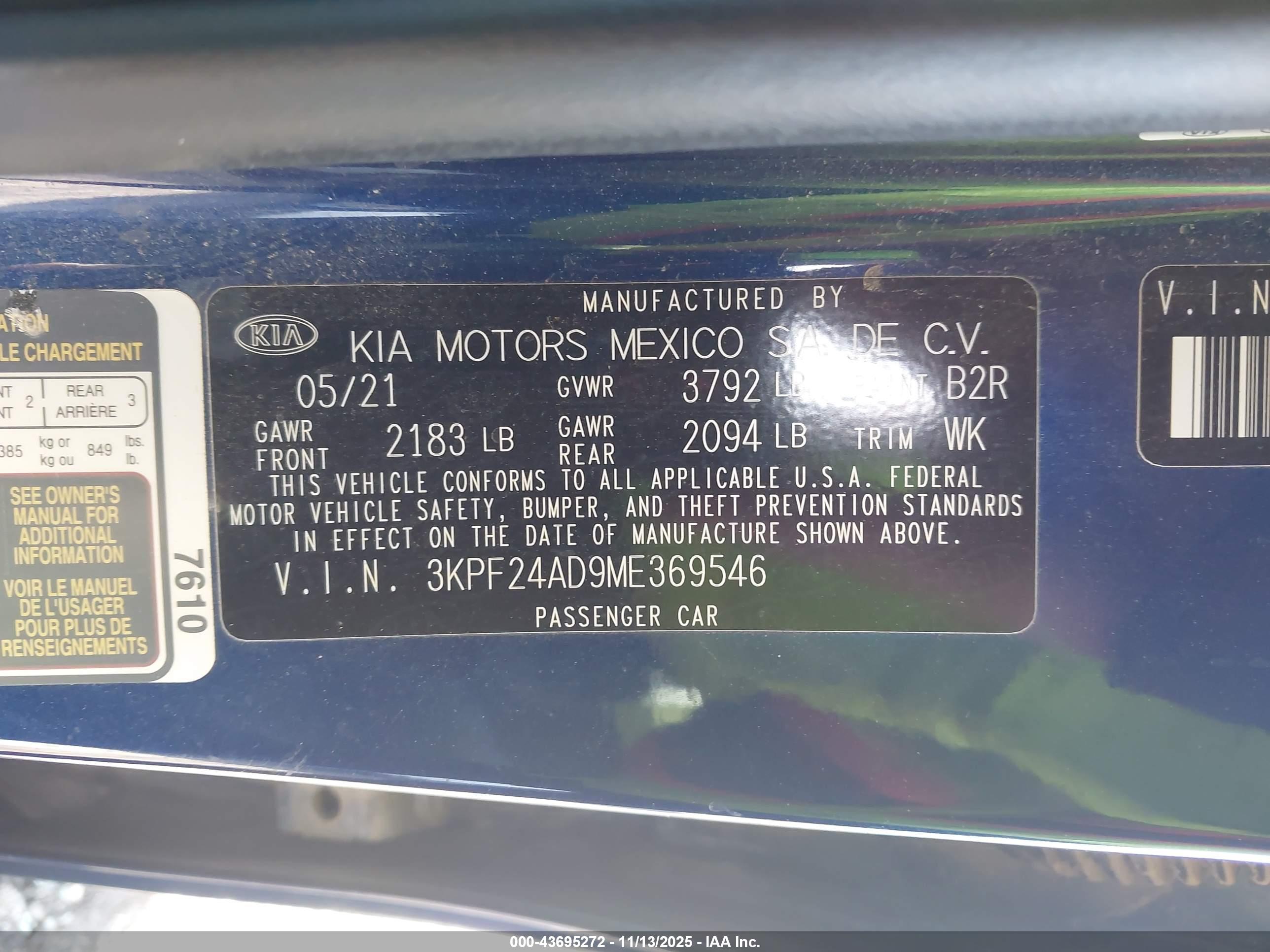 KIA FORTE image 9