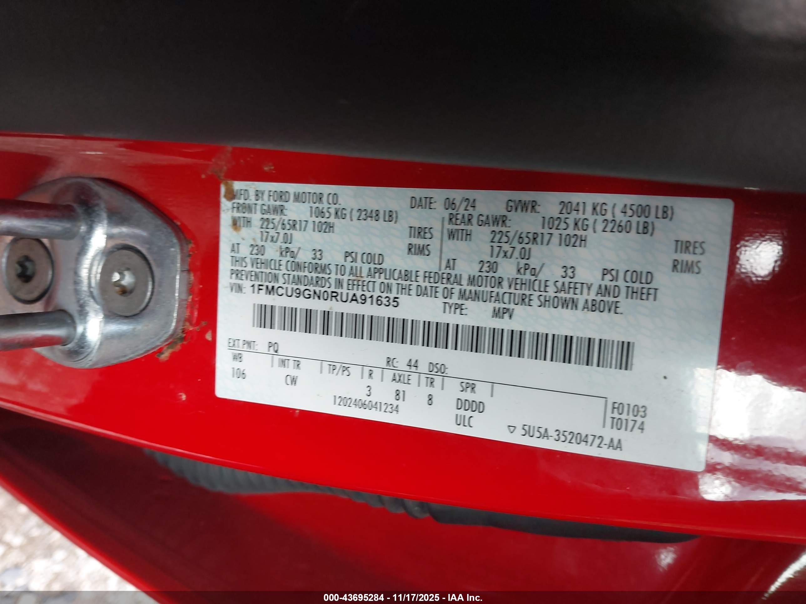 FORD ESCAPE image 9
