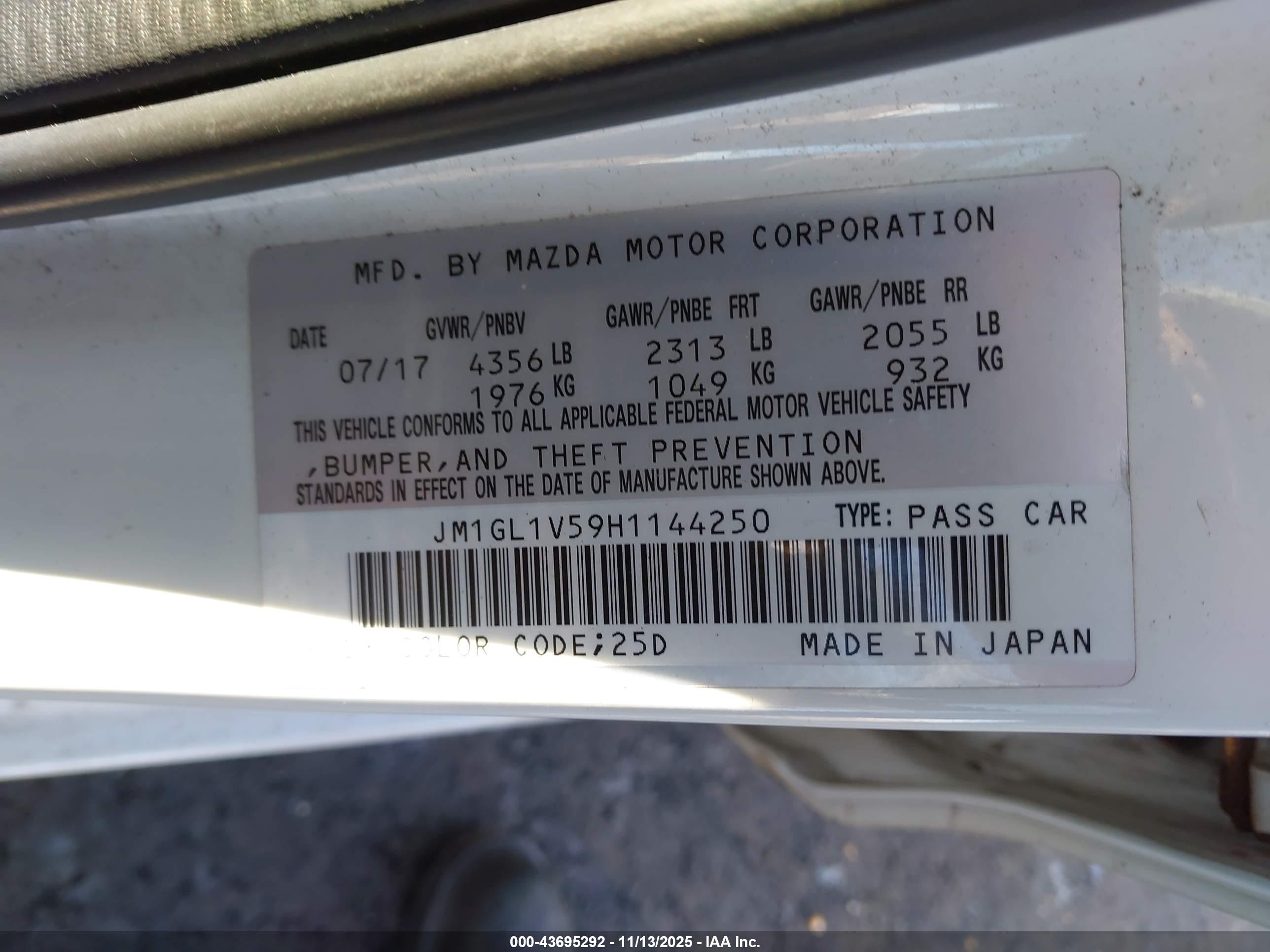 MAZDA MAZDA6 image 9