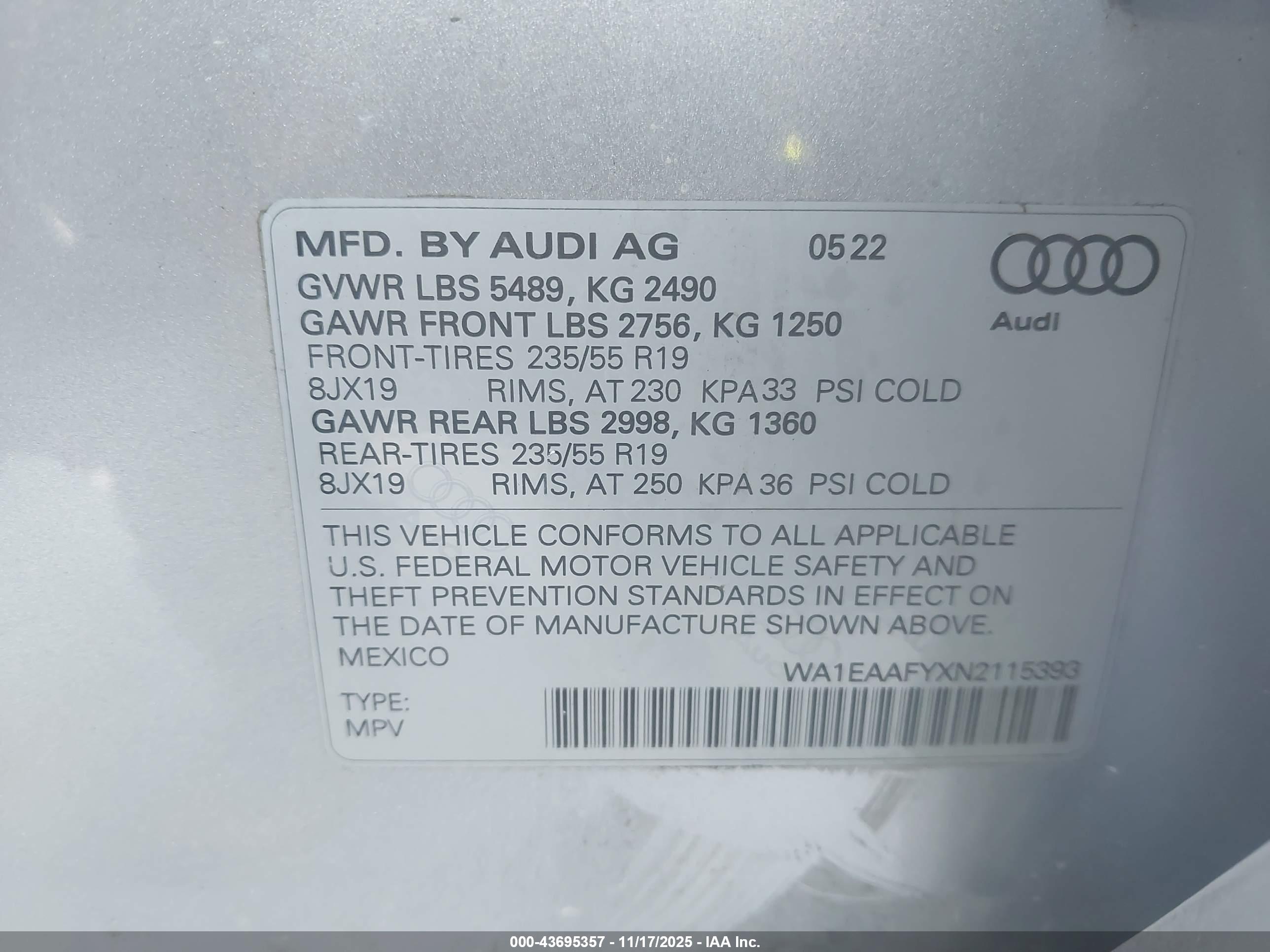 AUDI Q5 image 9