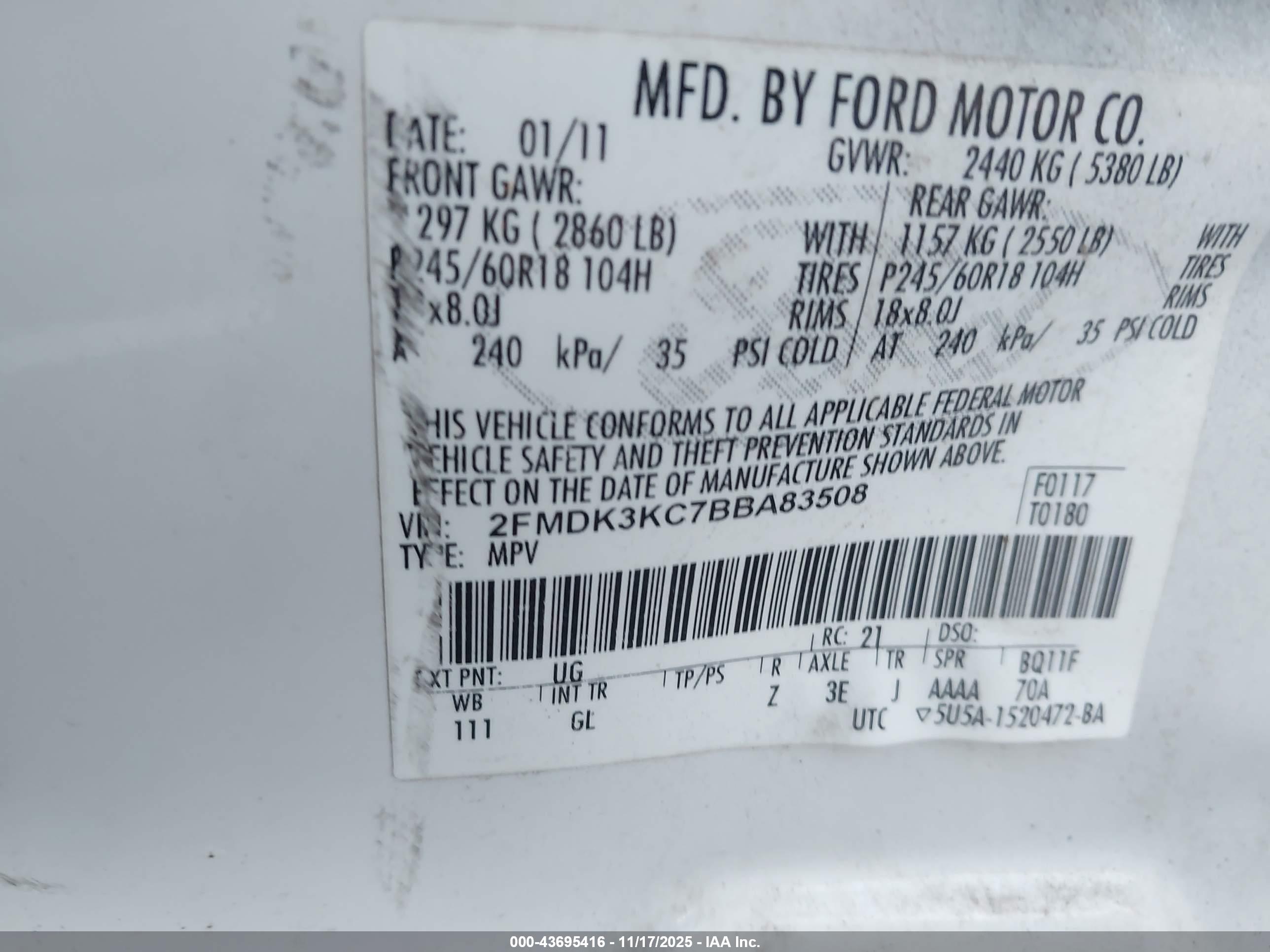 FORD EDGE image 9