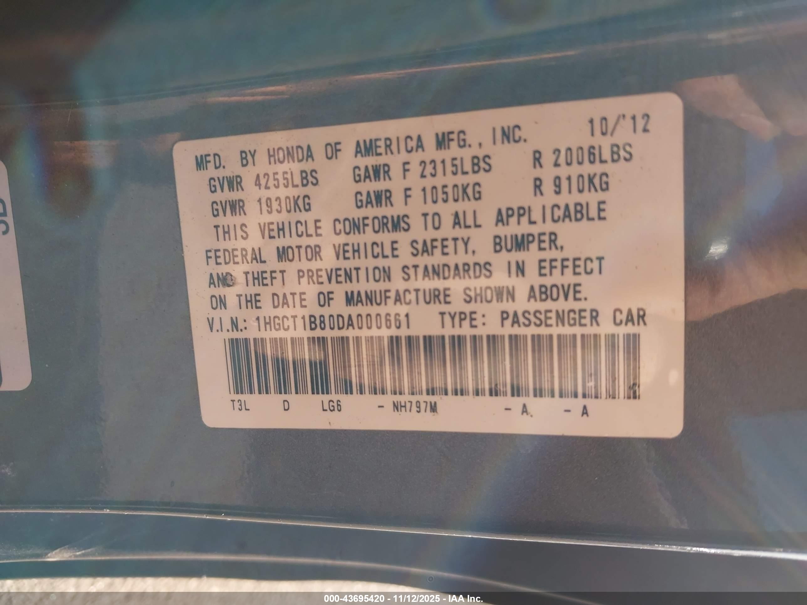 HONDA ACCORD image 9
