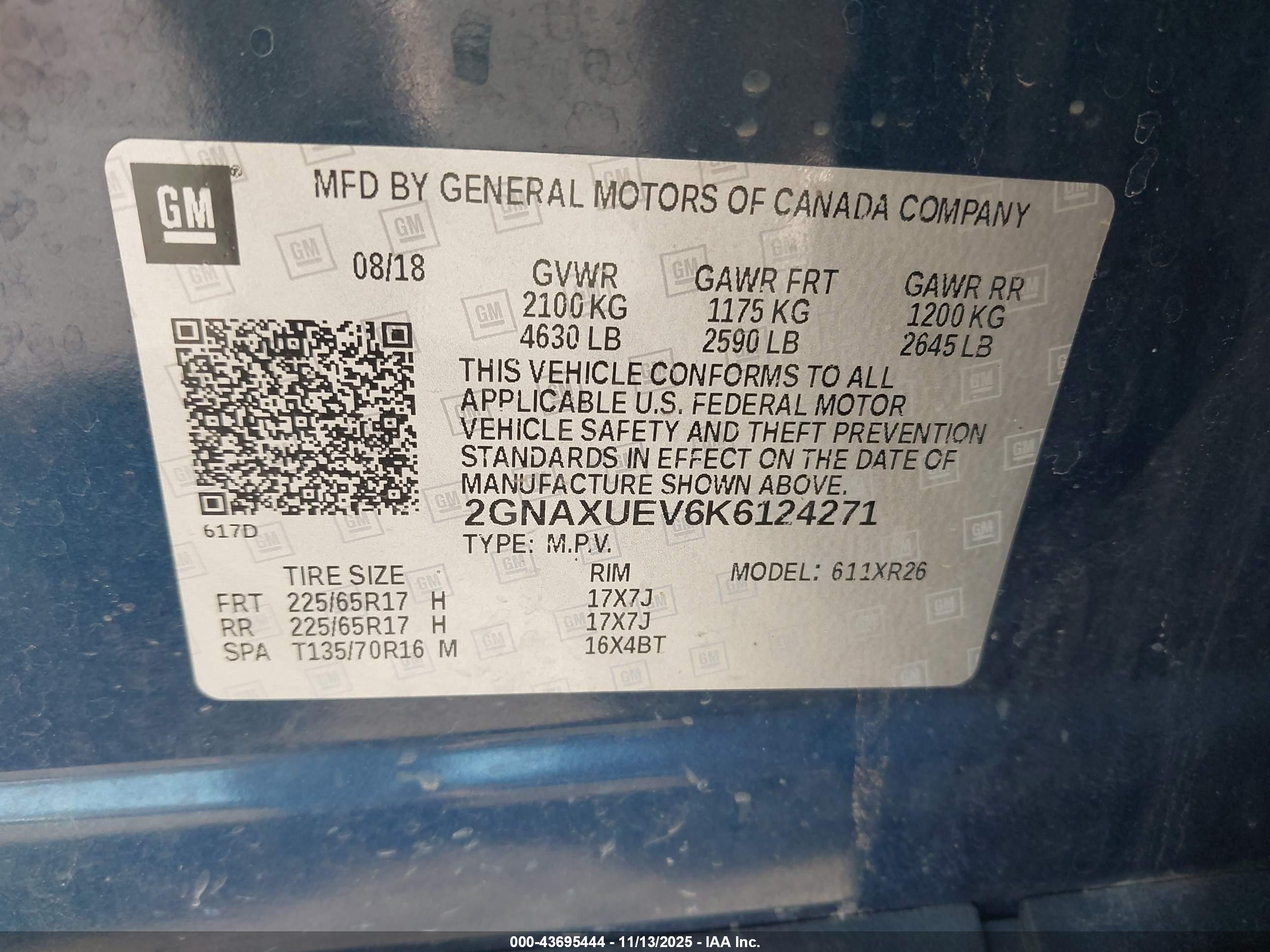 CHEVROLET EQUINOX image 9