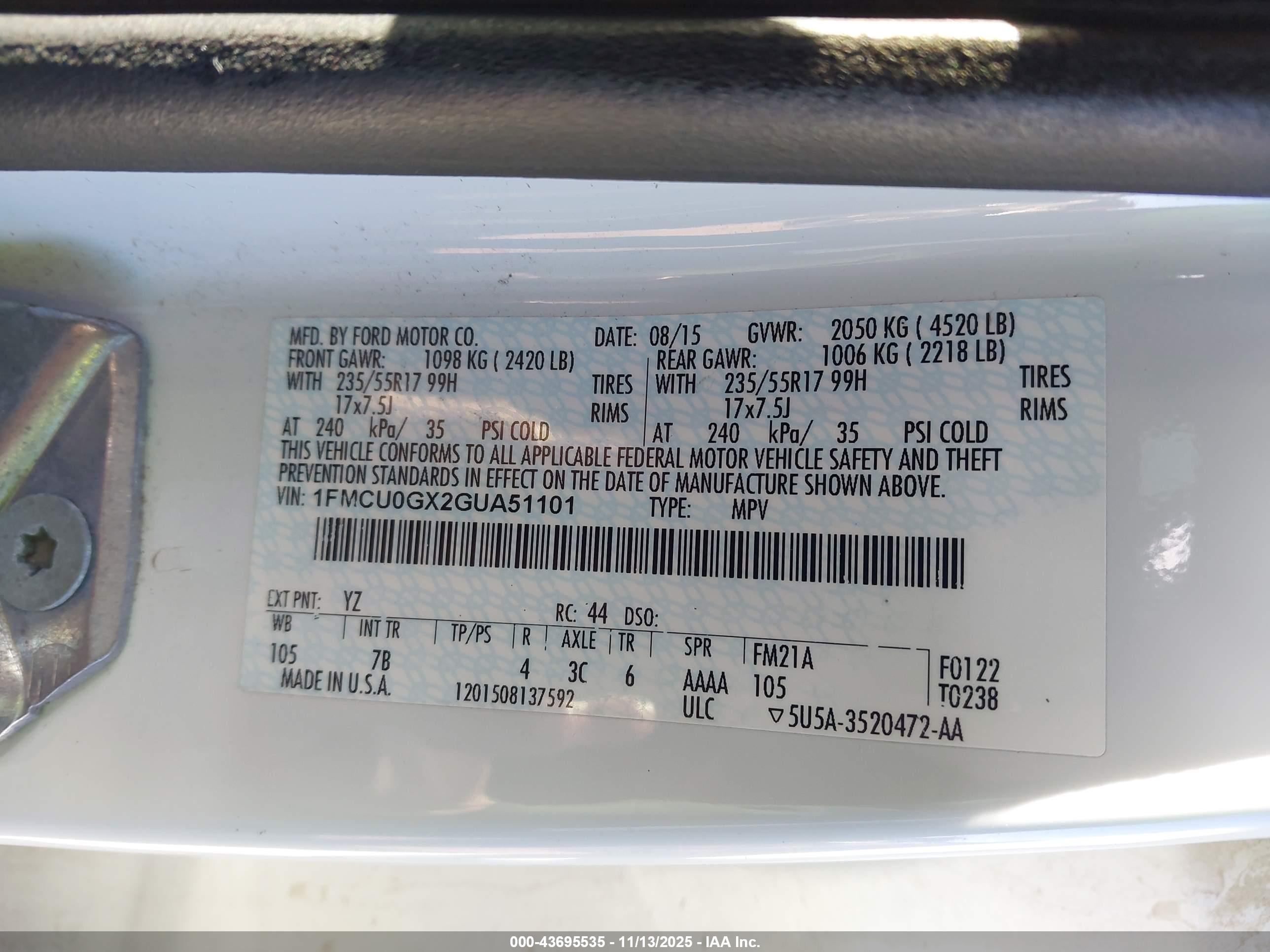FORD ESCAPE image 9