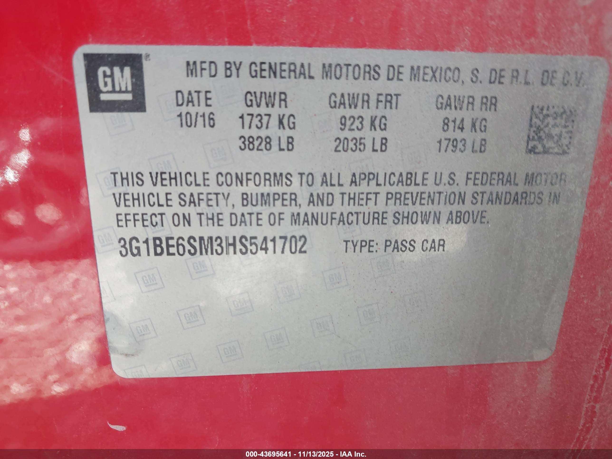 CHEVROLET CRUZE image 9