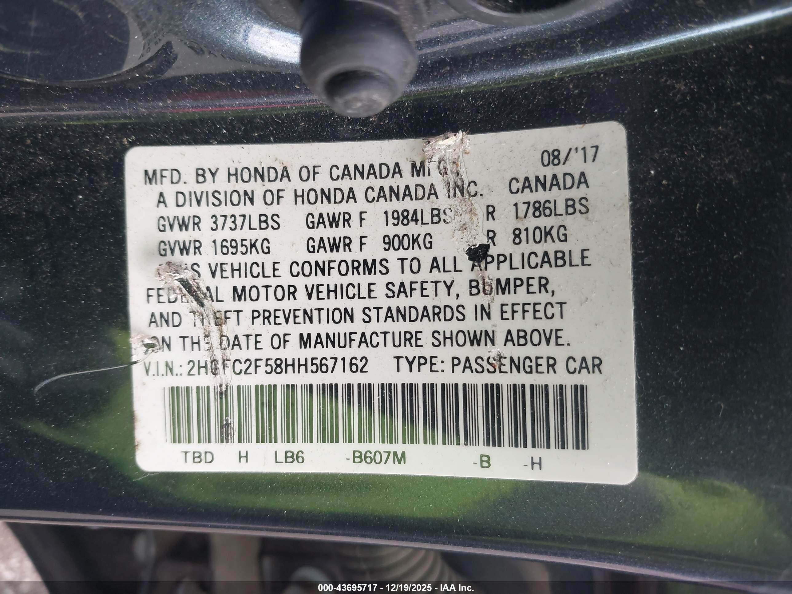 HONDA CIVIC image 9