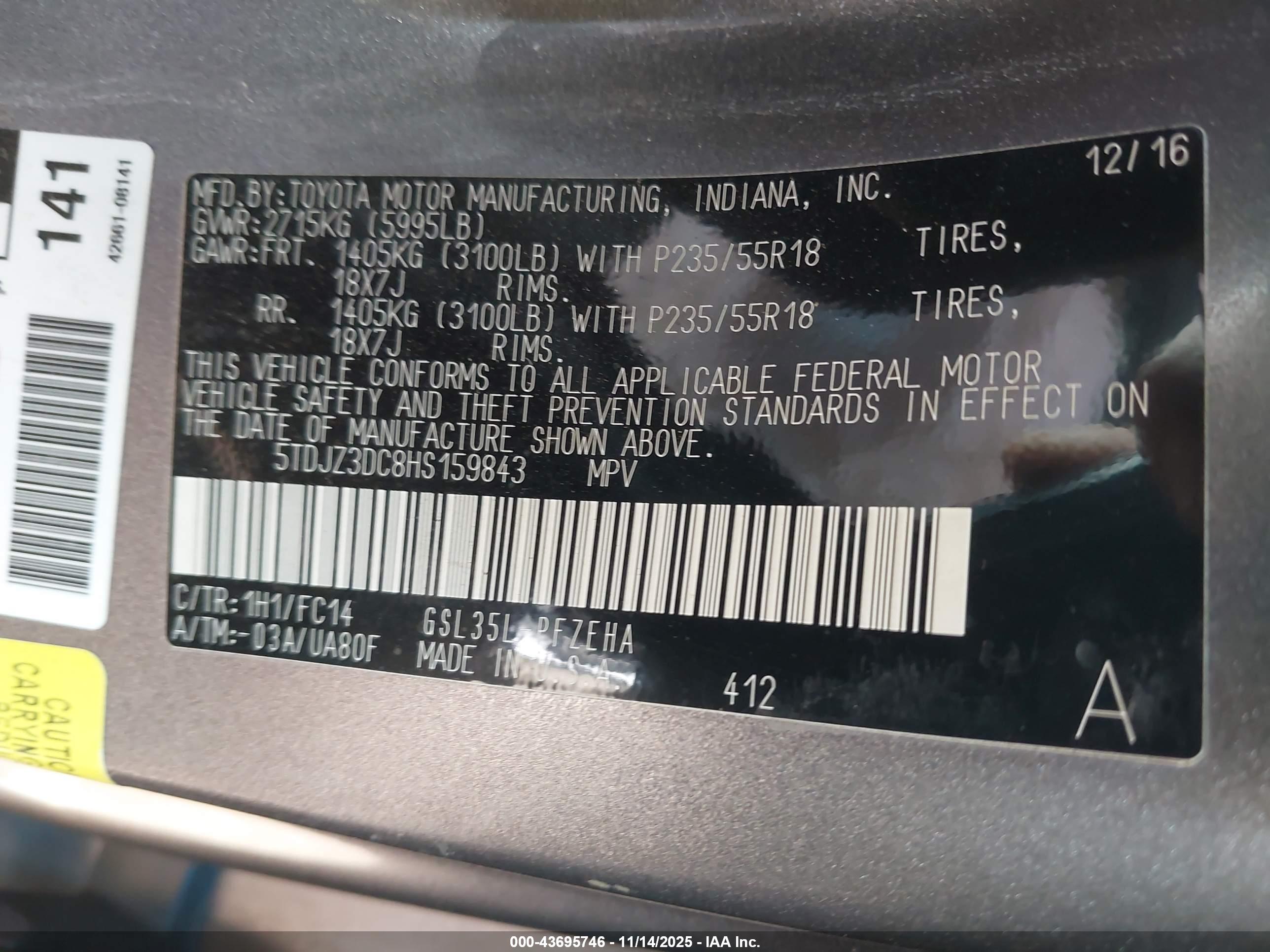 TOYOTA SIENNA image 9