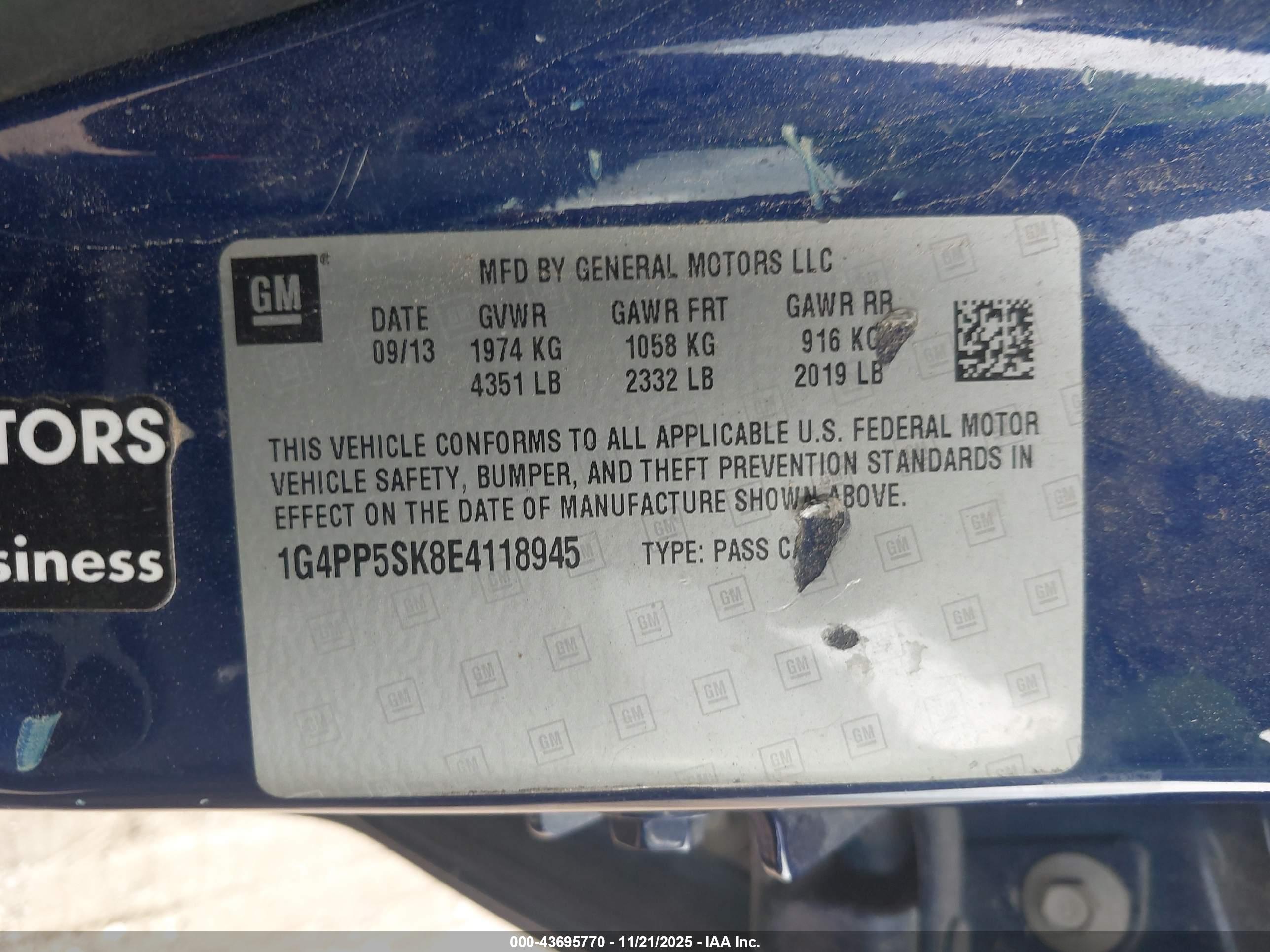 BUICK VERANO image 9