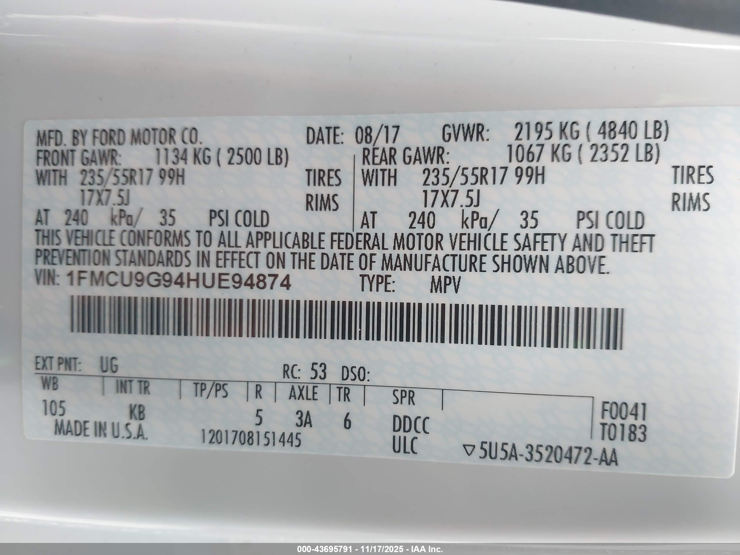 FORD ESCAPE image 9