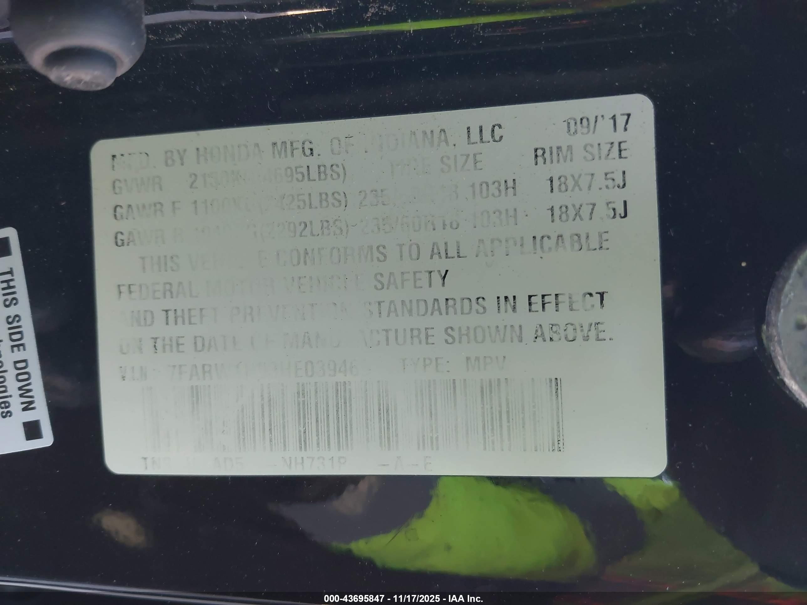 HONDA CR-V image 9