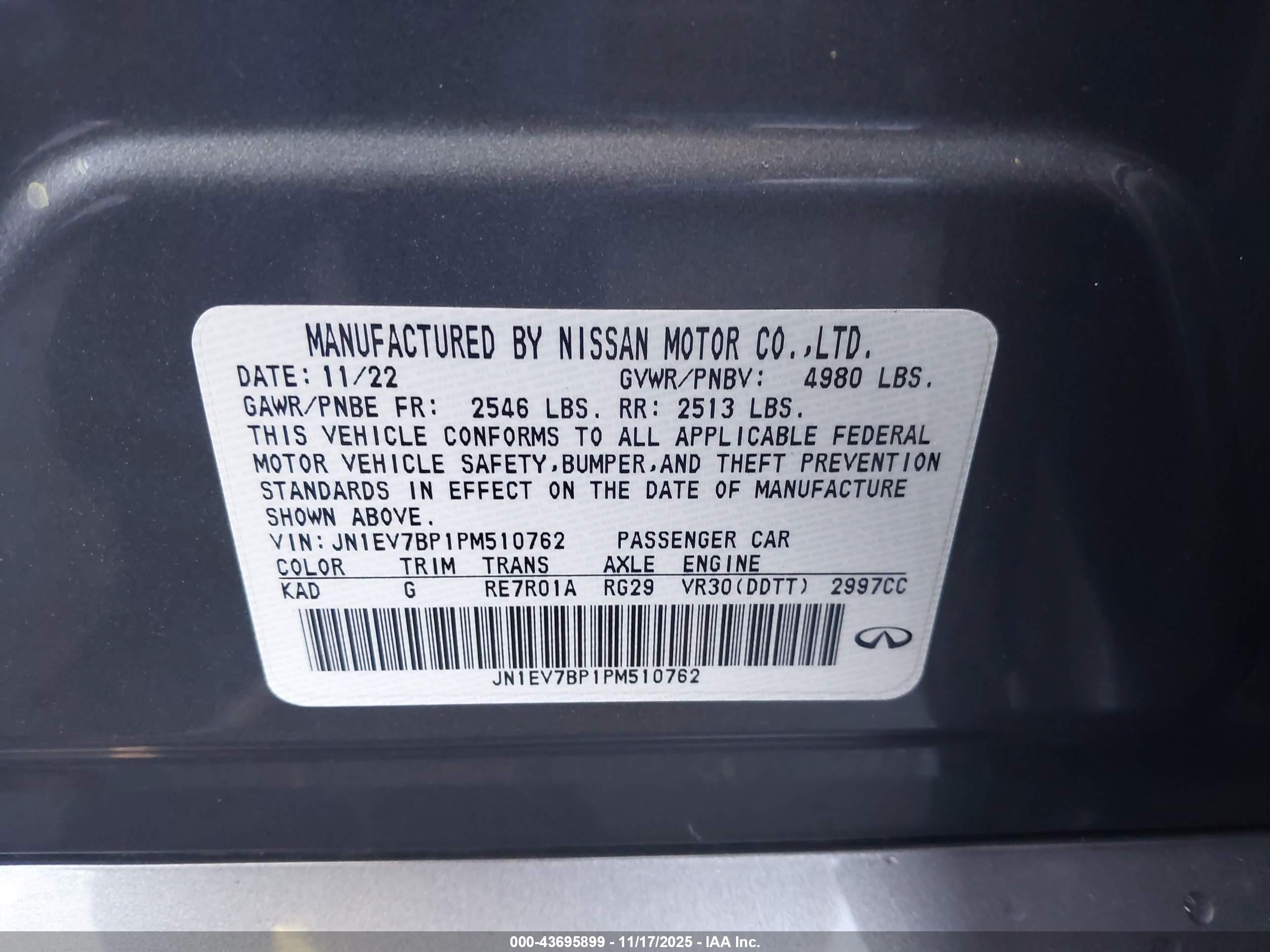 INFINITI Q50 image 9