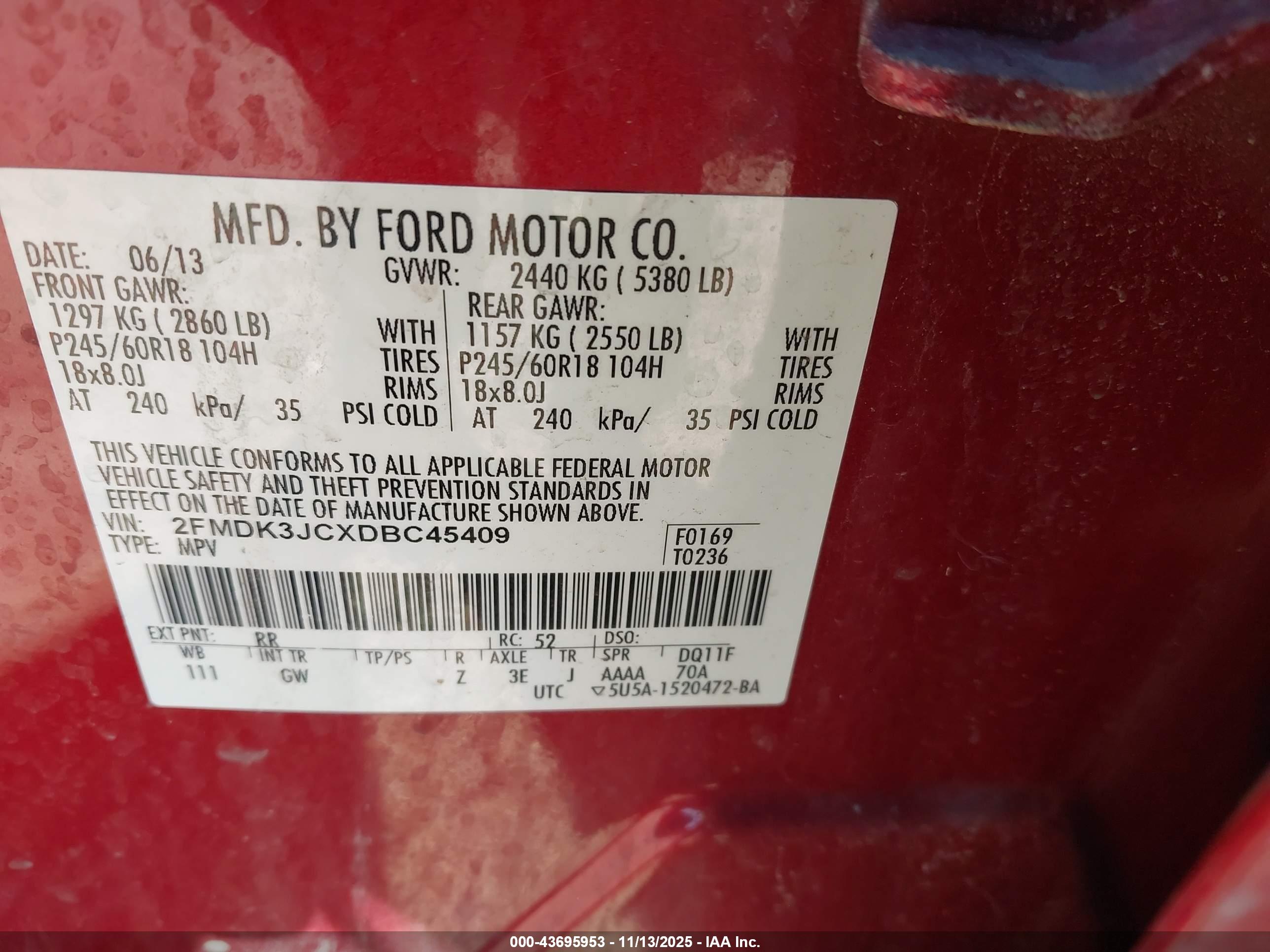 FORD EDGE image 9