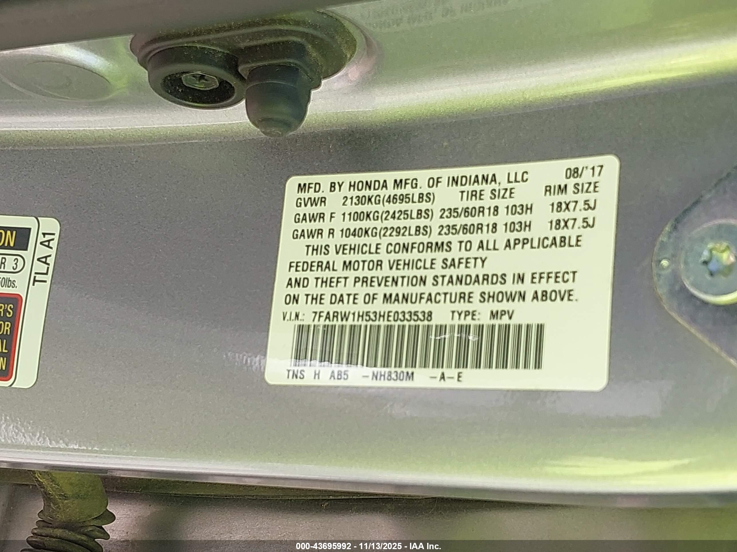HONDA CR-V image 9