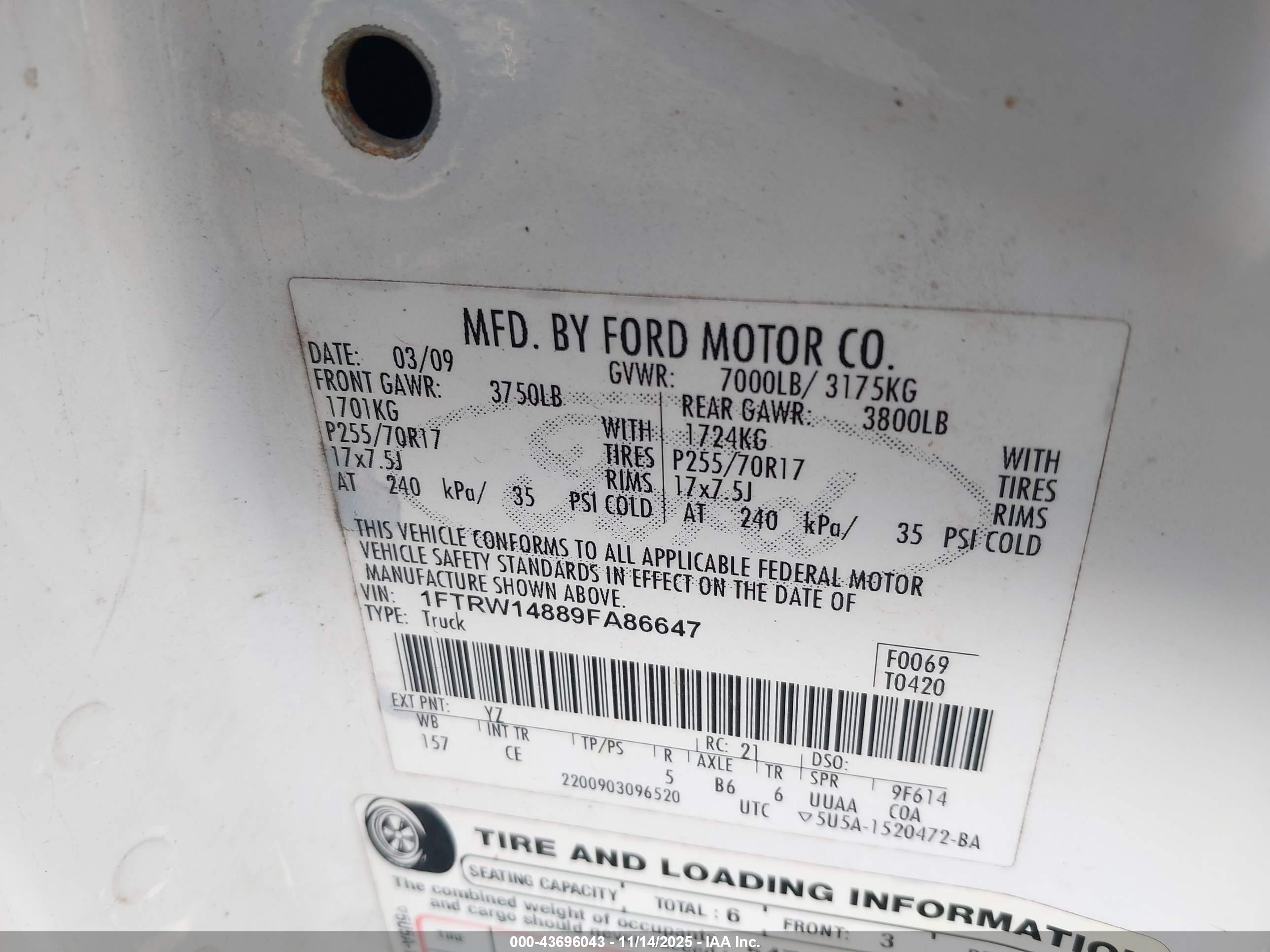 FORD F-150 image 9