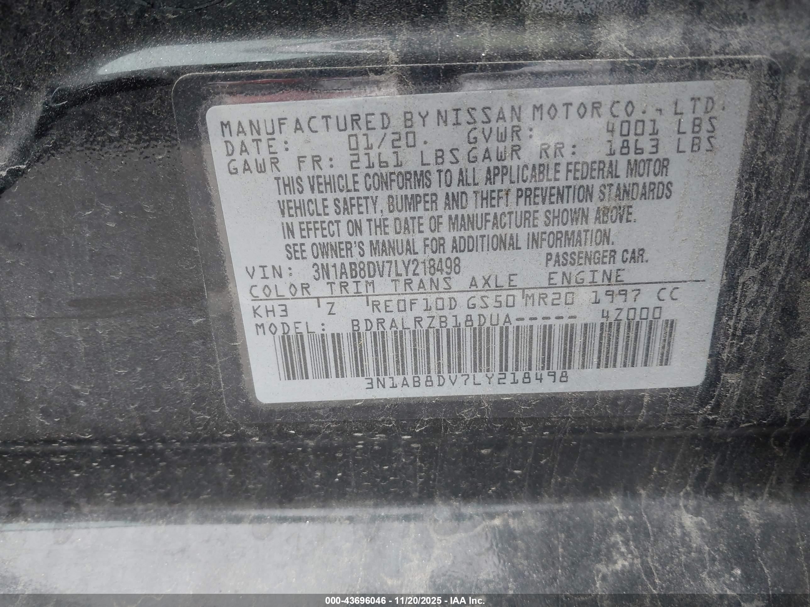 NISSAN SENTRA image 9