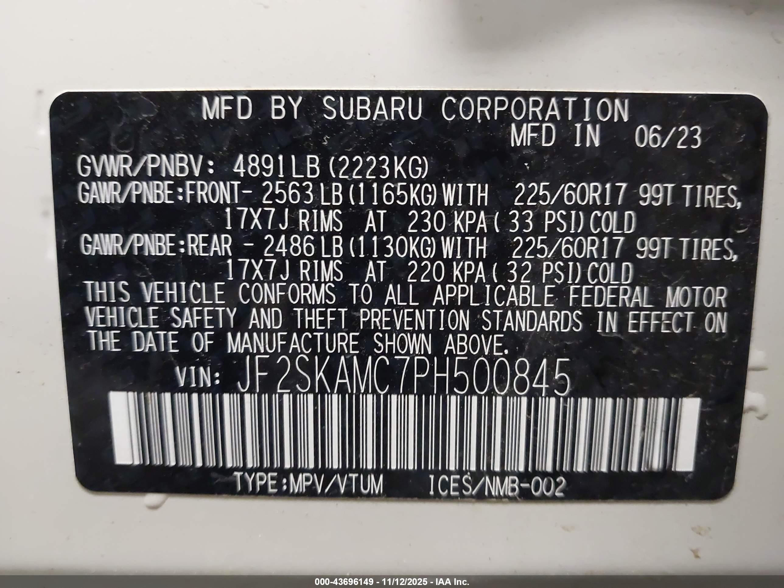 SUBARU FORESTER image 9