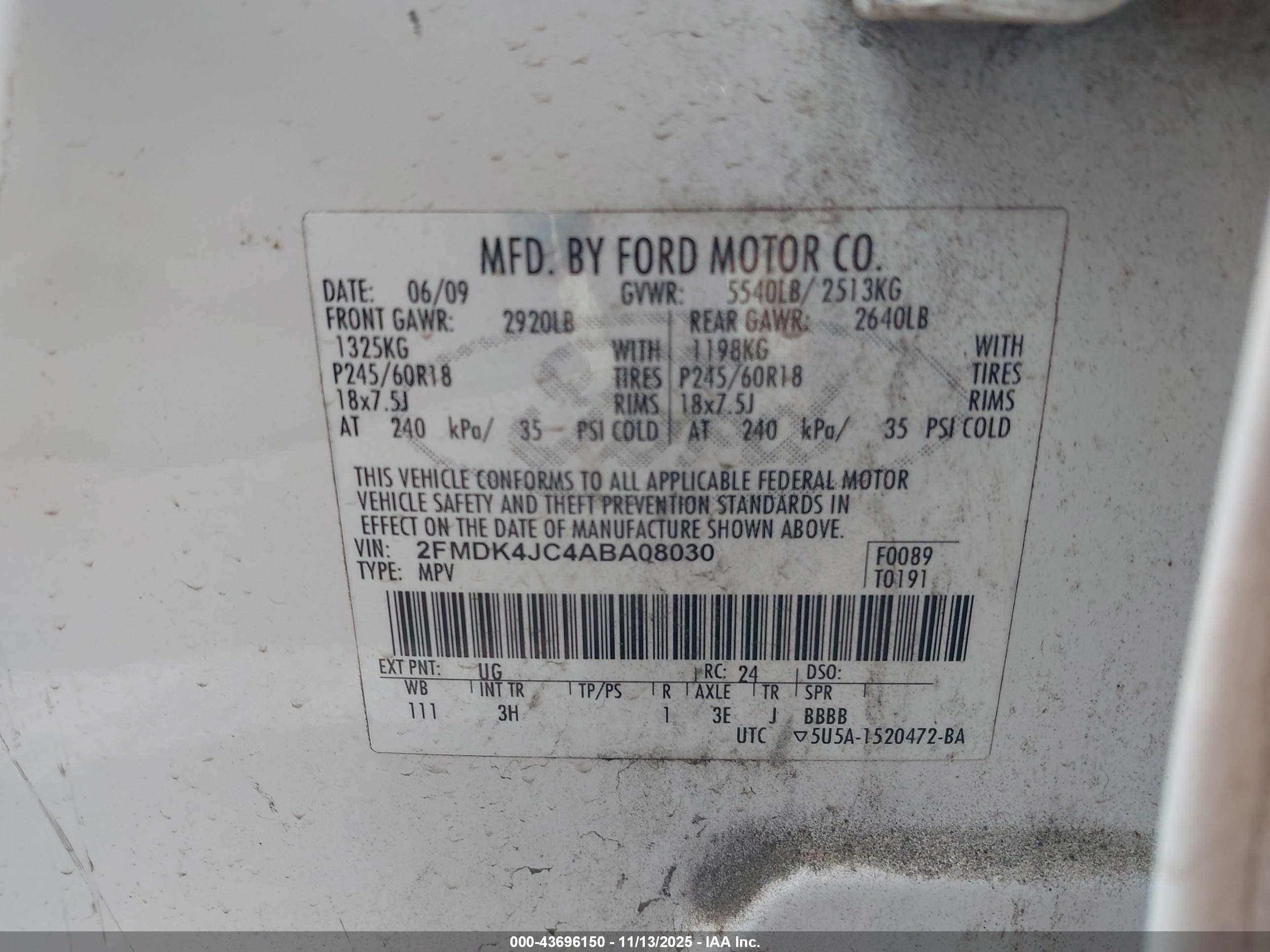 FORD EDGE image 9