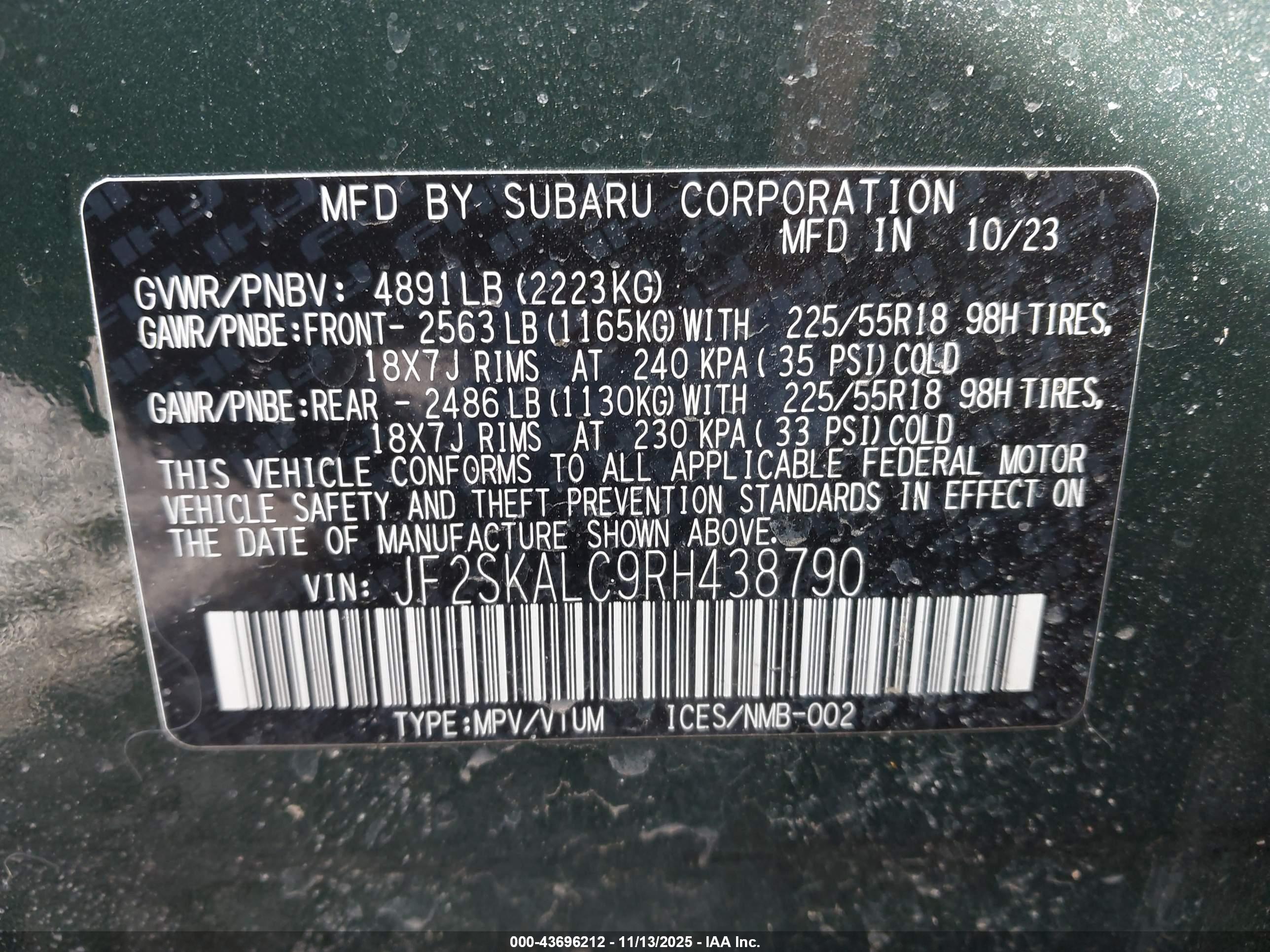 SUBARU FORESTER image 9