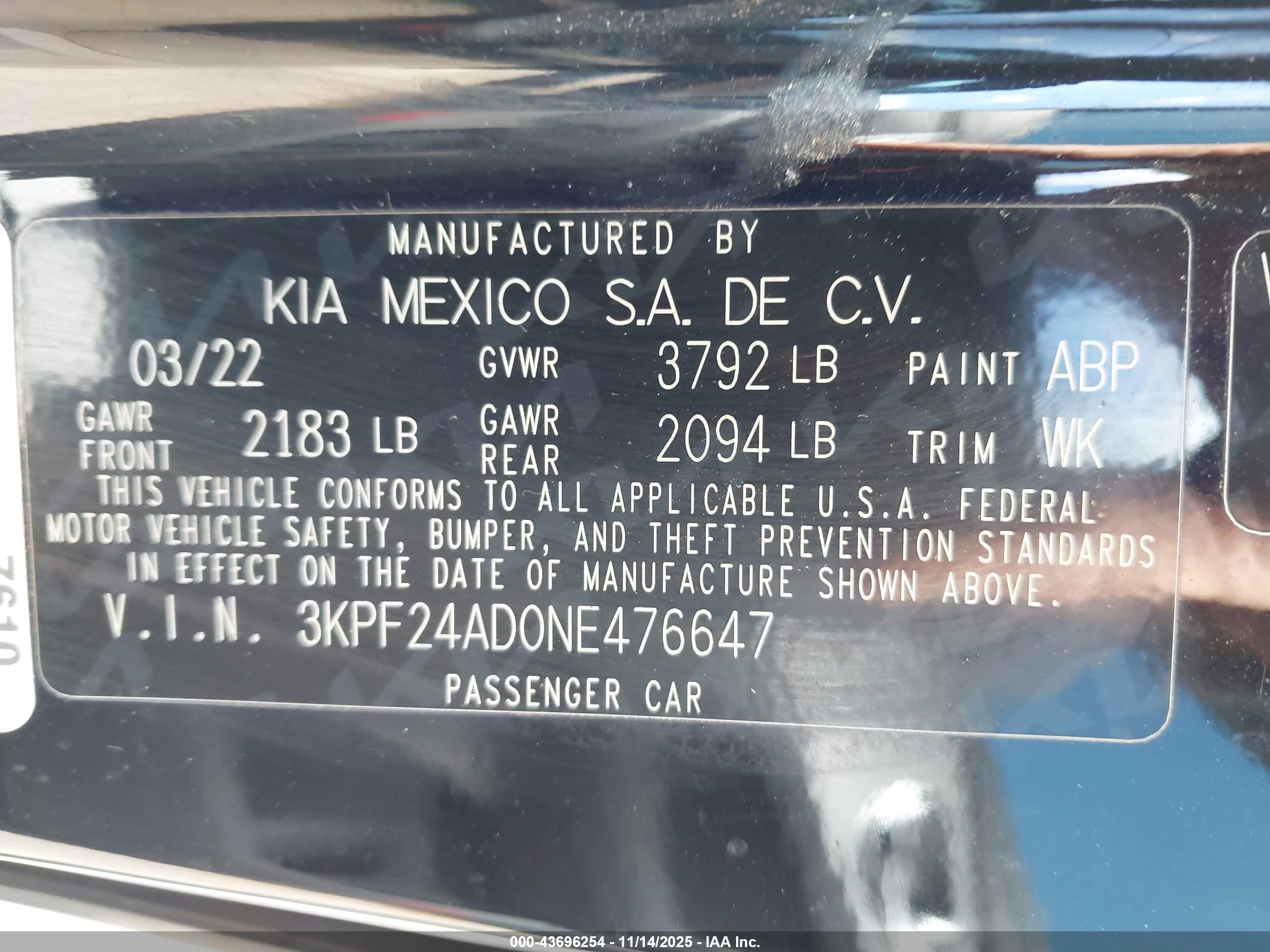 KIA FORTE image 9