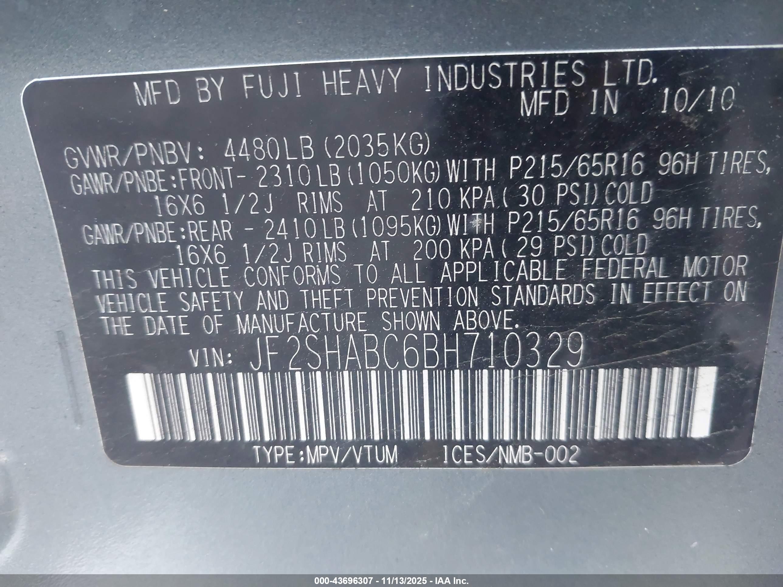 SUBARU FORESTER image 9
