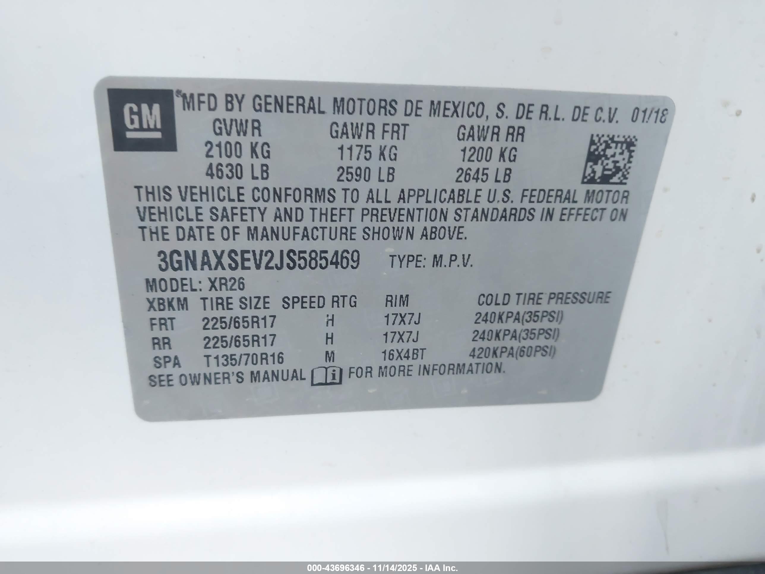 CHEVROLET EQUINOX image 9