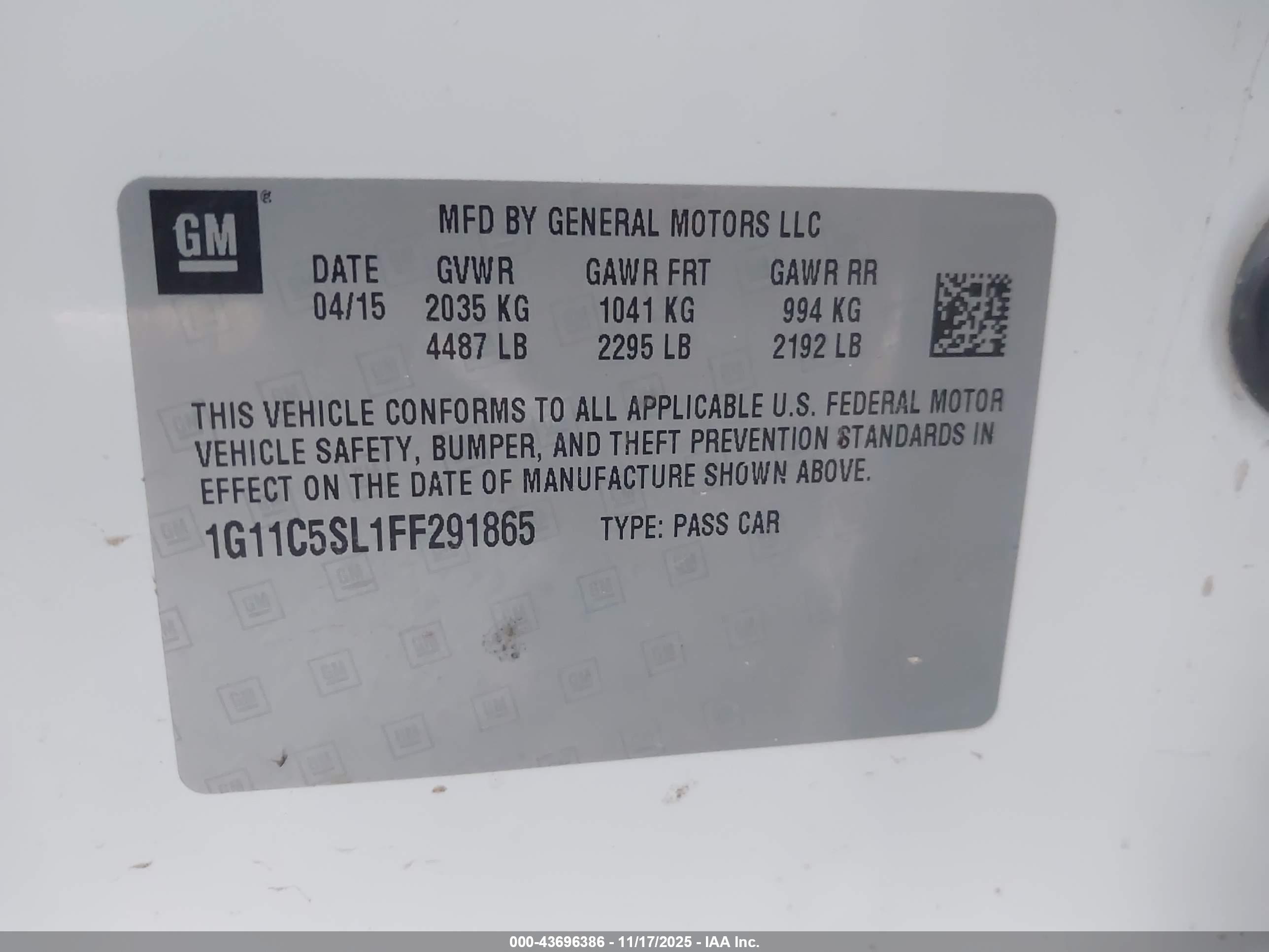 CHEVROLET MALIBU image 9