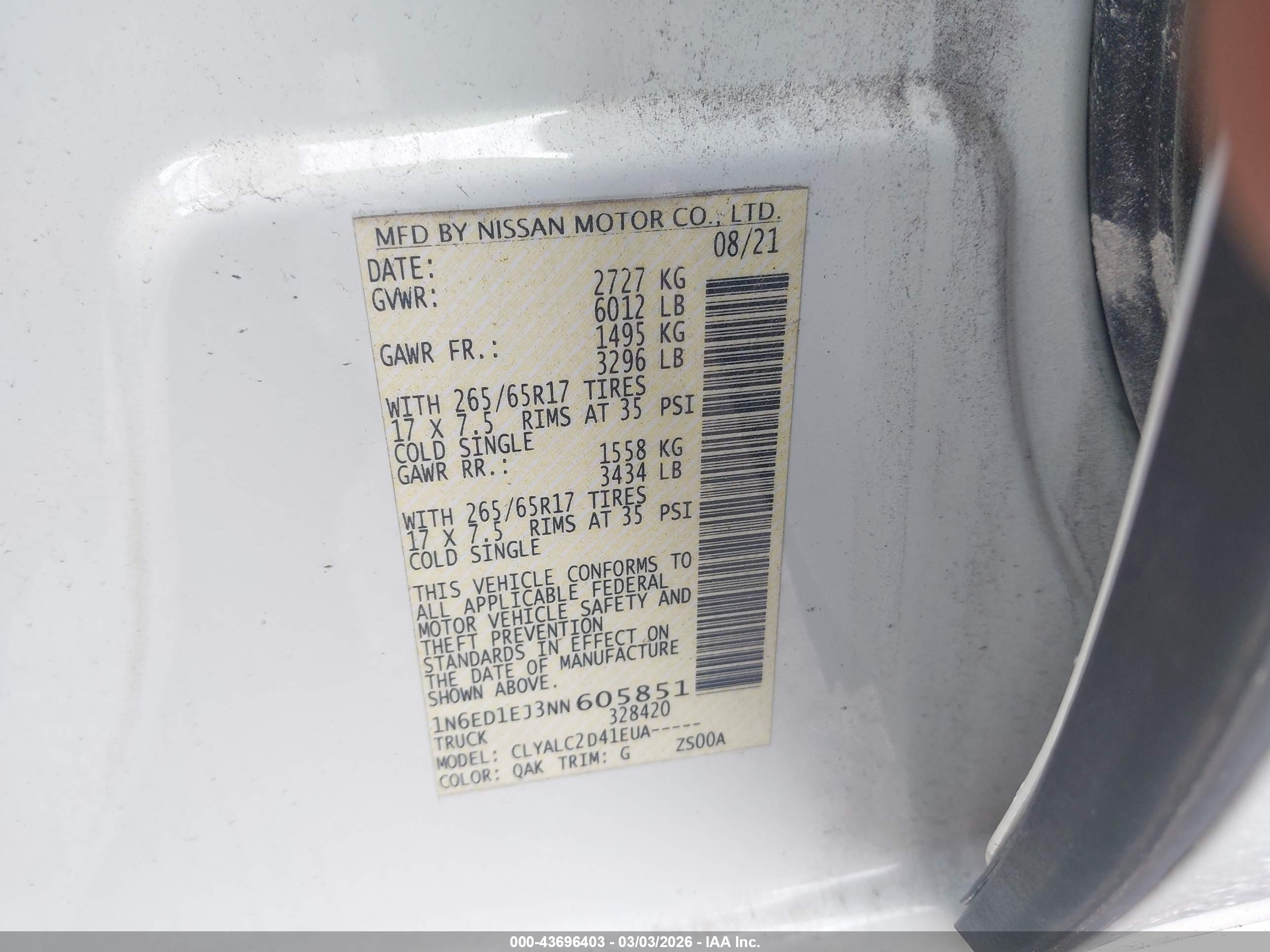 NISSAN FRONTIER image 9
