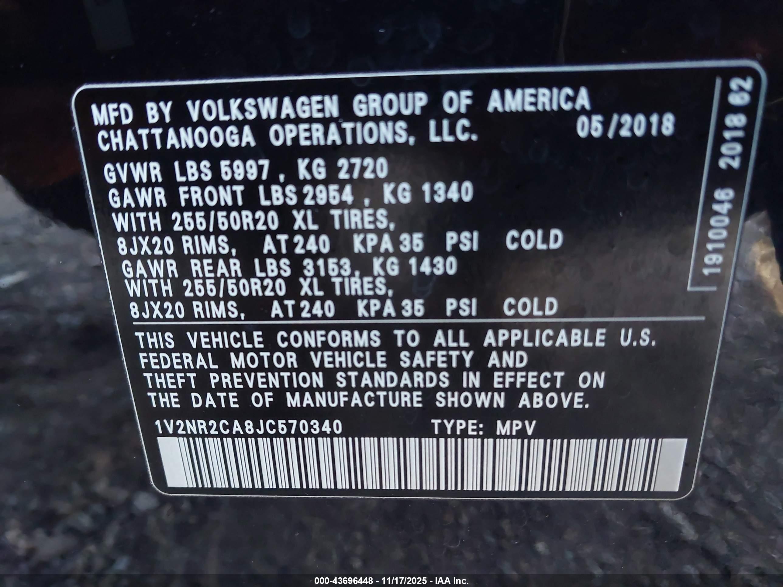 VOLKSWAGEN ATLAS image 9