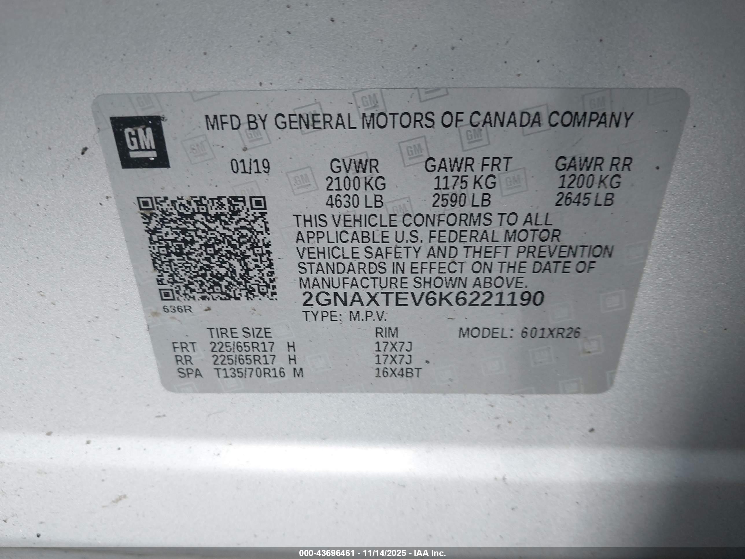 CHEVROLET EQUINOX image 9