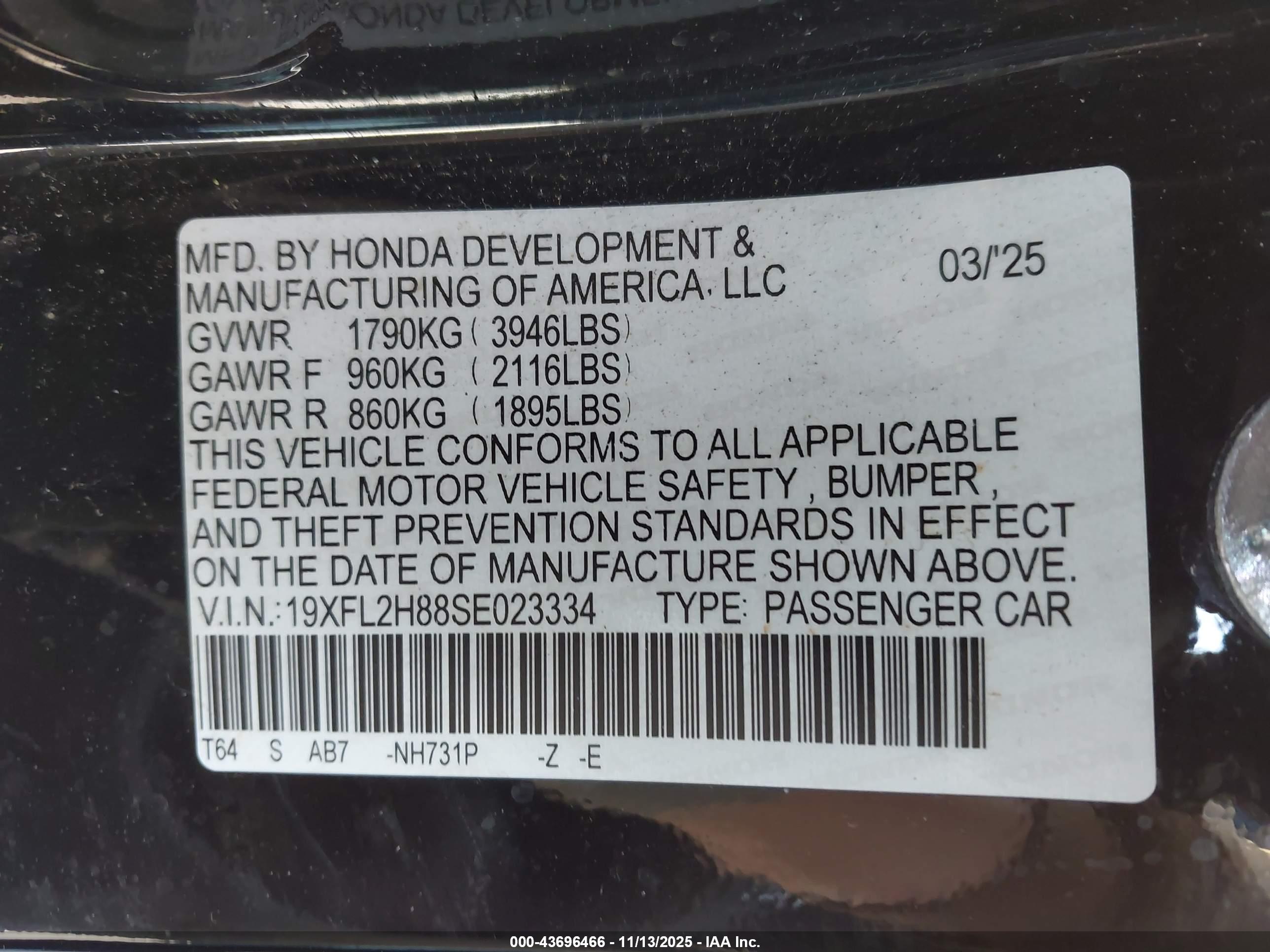 HONDA CIVIC image 9