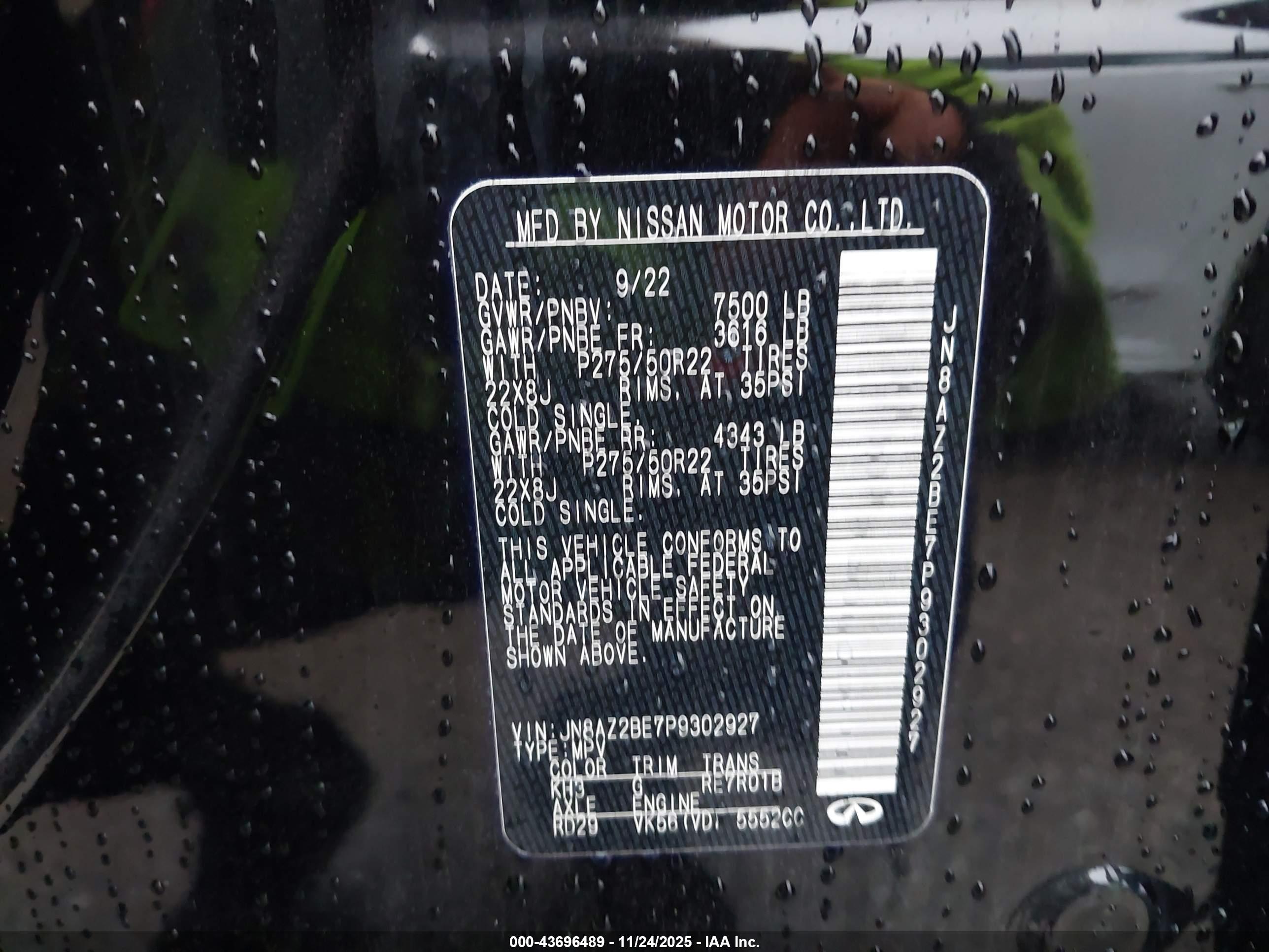 INFINITI QX80 image 9