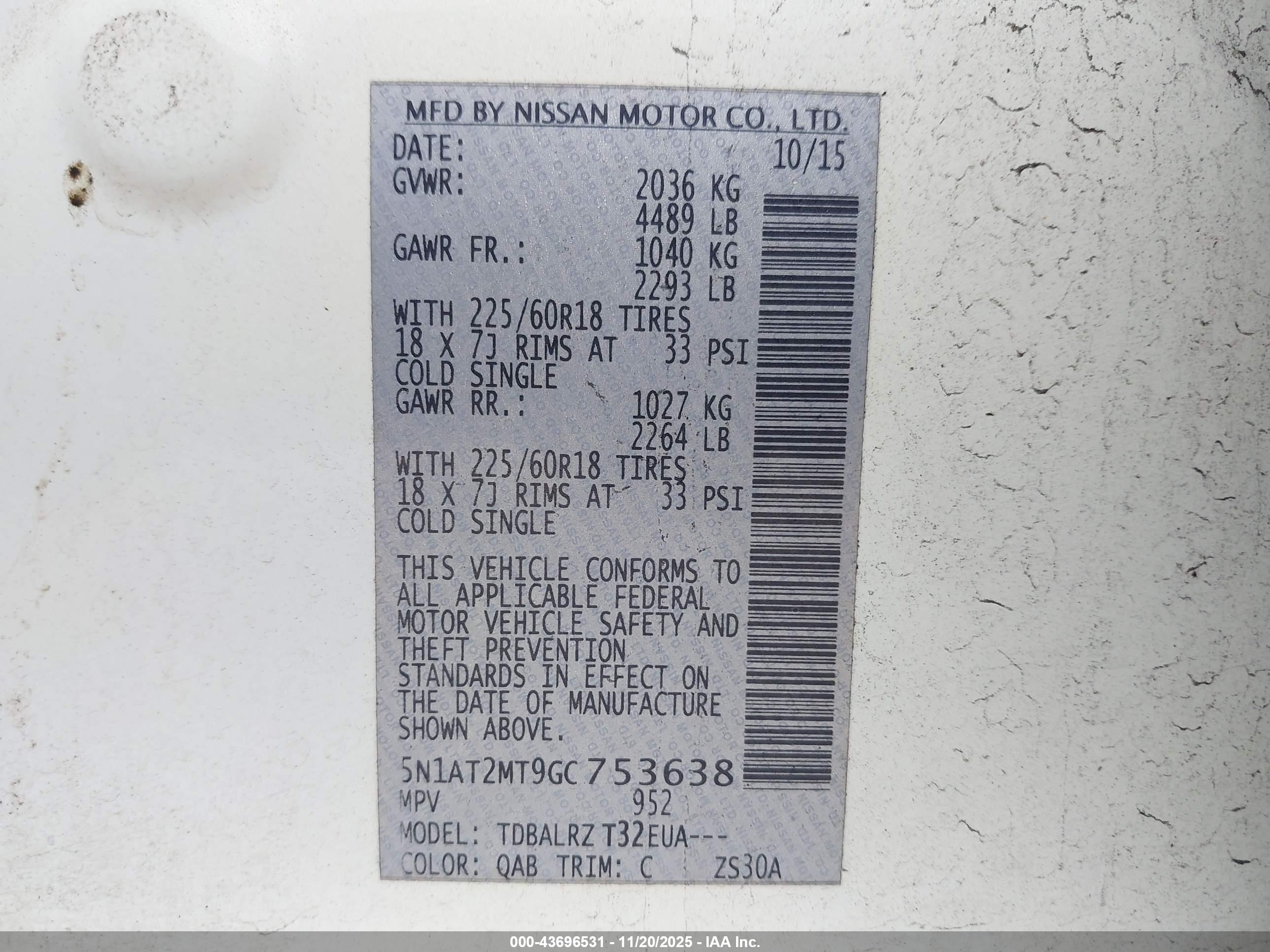 NISSAN ROGUE image 9