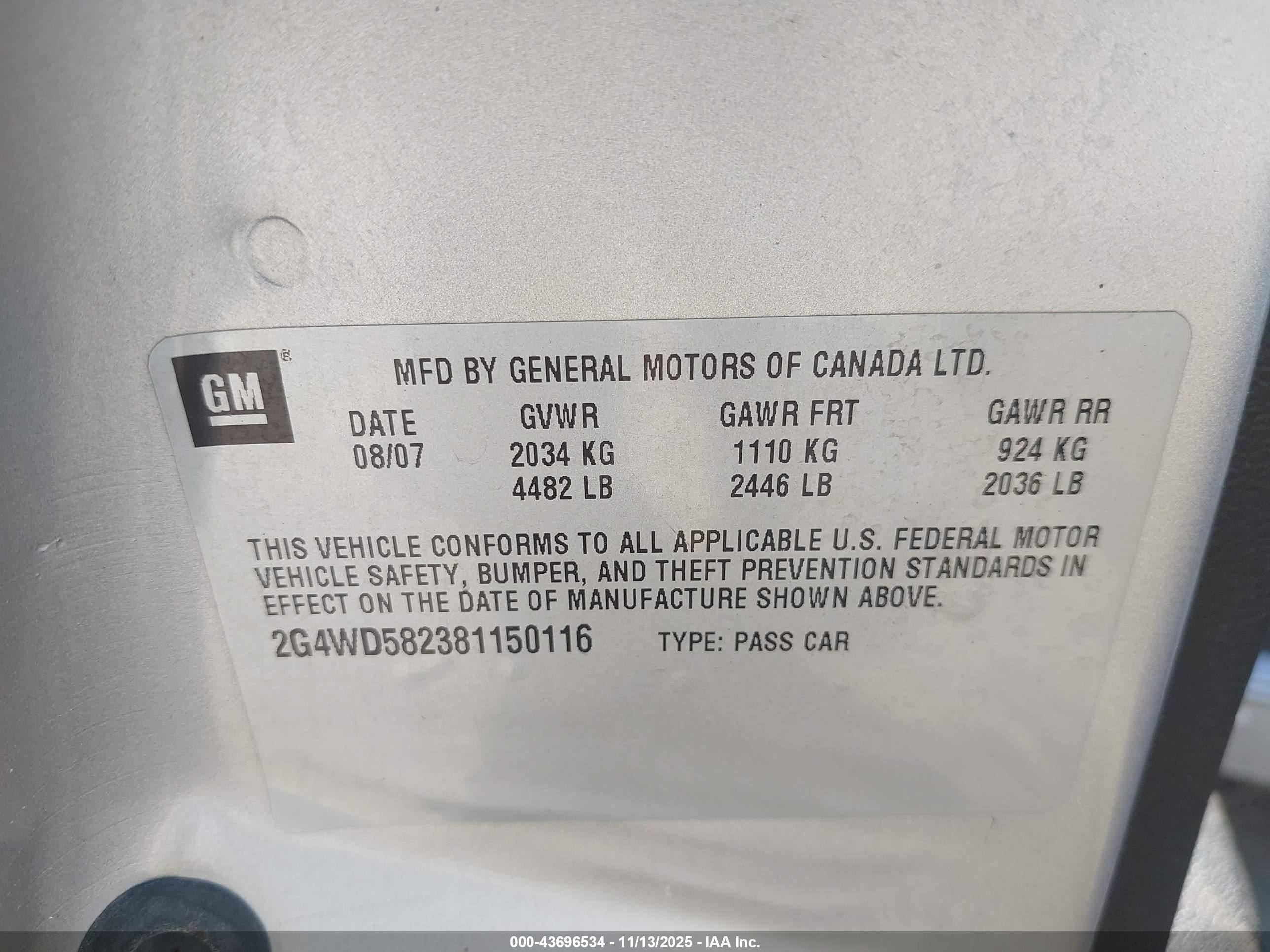 BUICK LACROSSE image 9