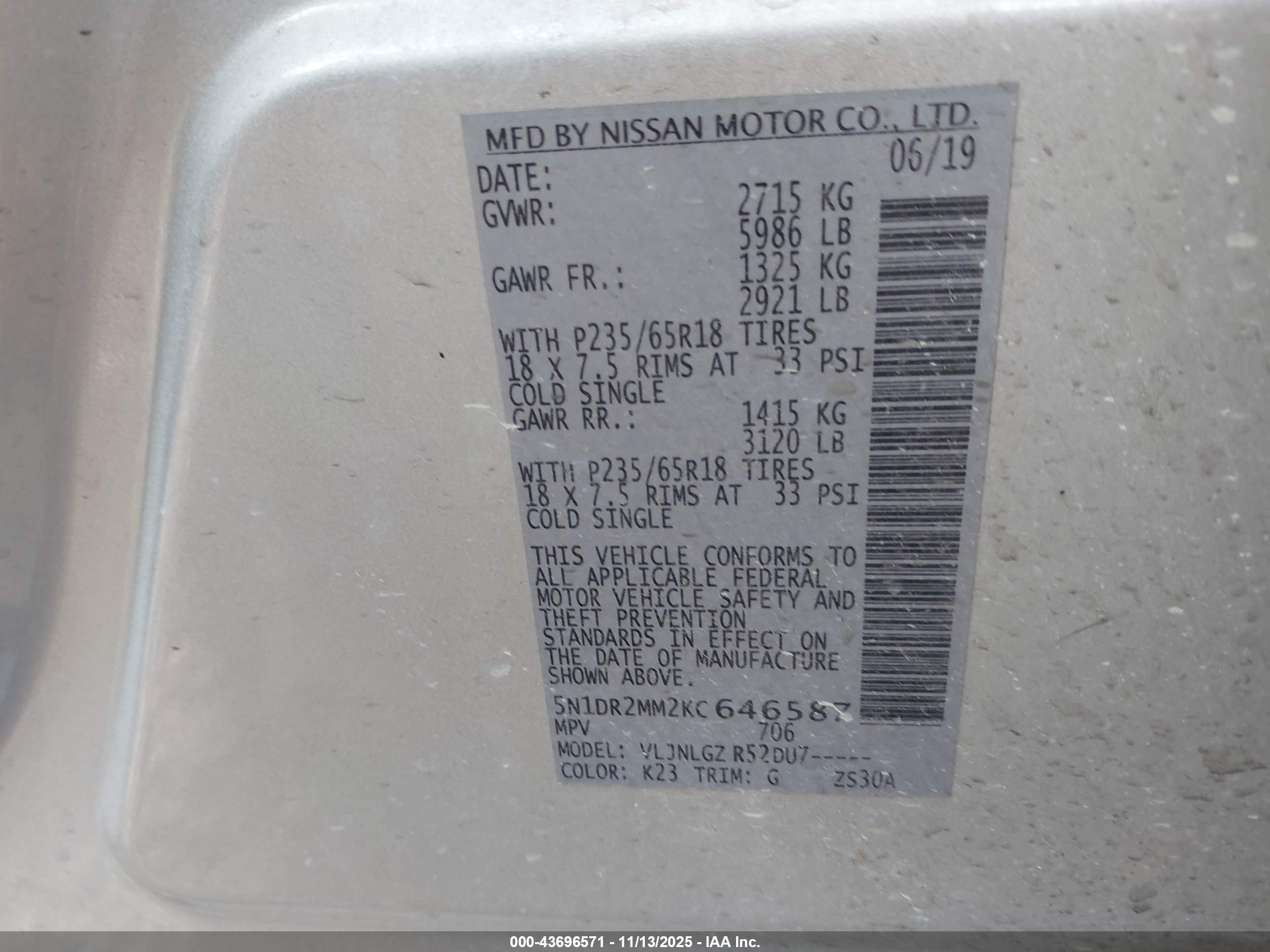 NISSAN PATHFINDER image 9