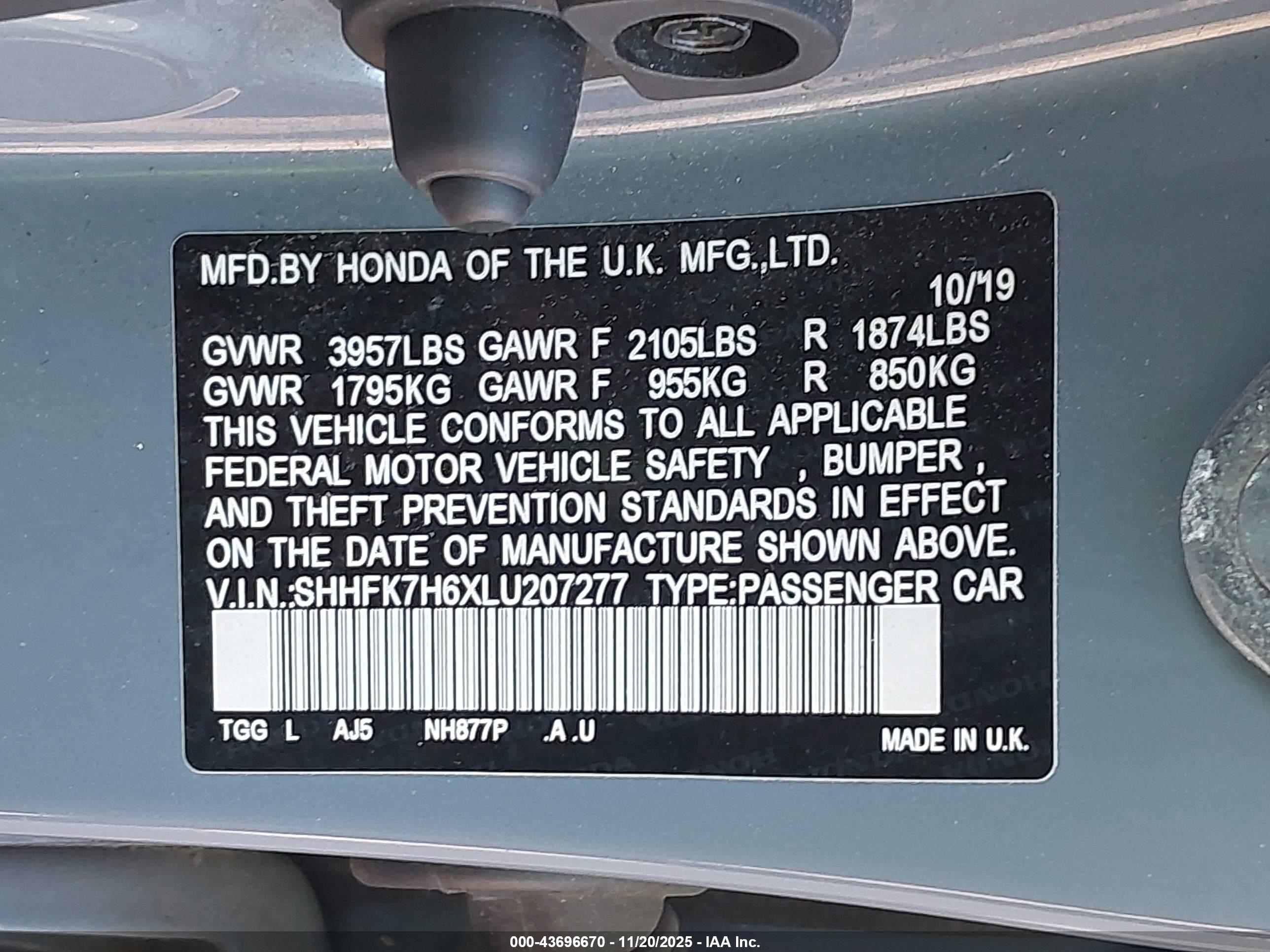 HONDA CIVIC image 9